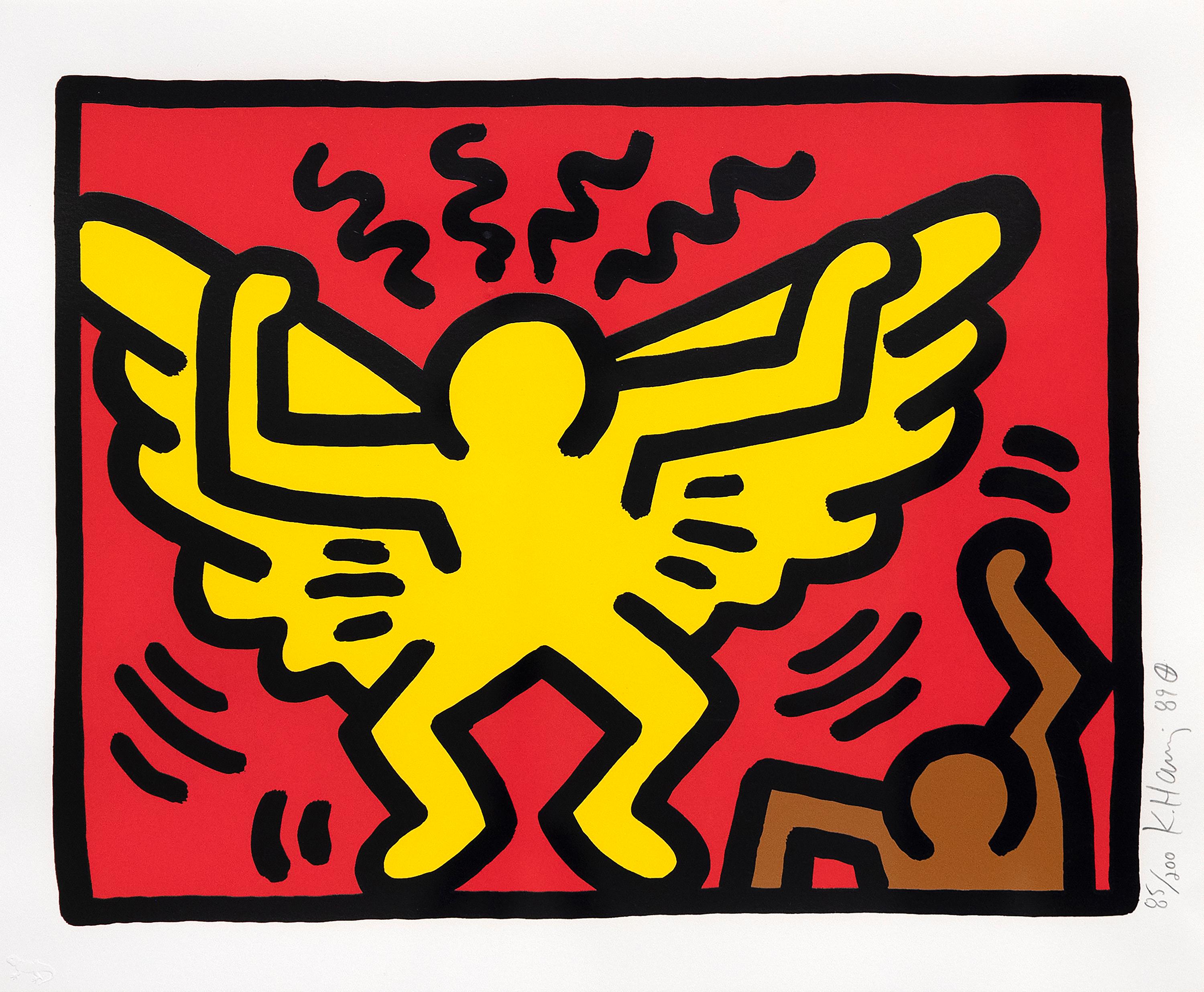 Figurative Print Keith Haring - Pop Shop IV