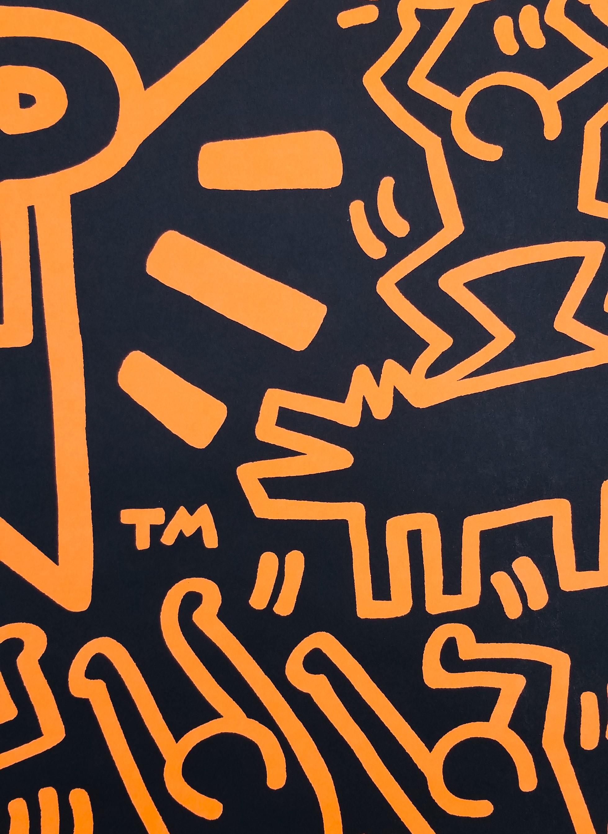 Póster Tienda Pop /// Keith Haring Arte Pop Callejero de Nueva York Litografía Figurativa en venta 9