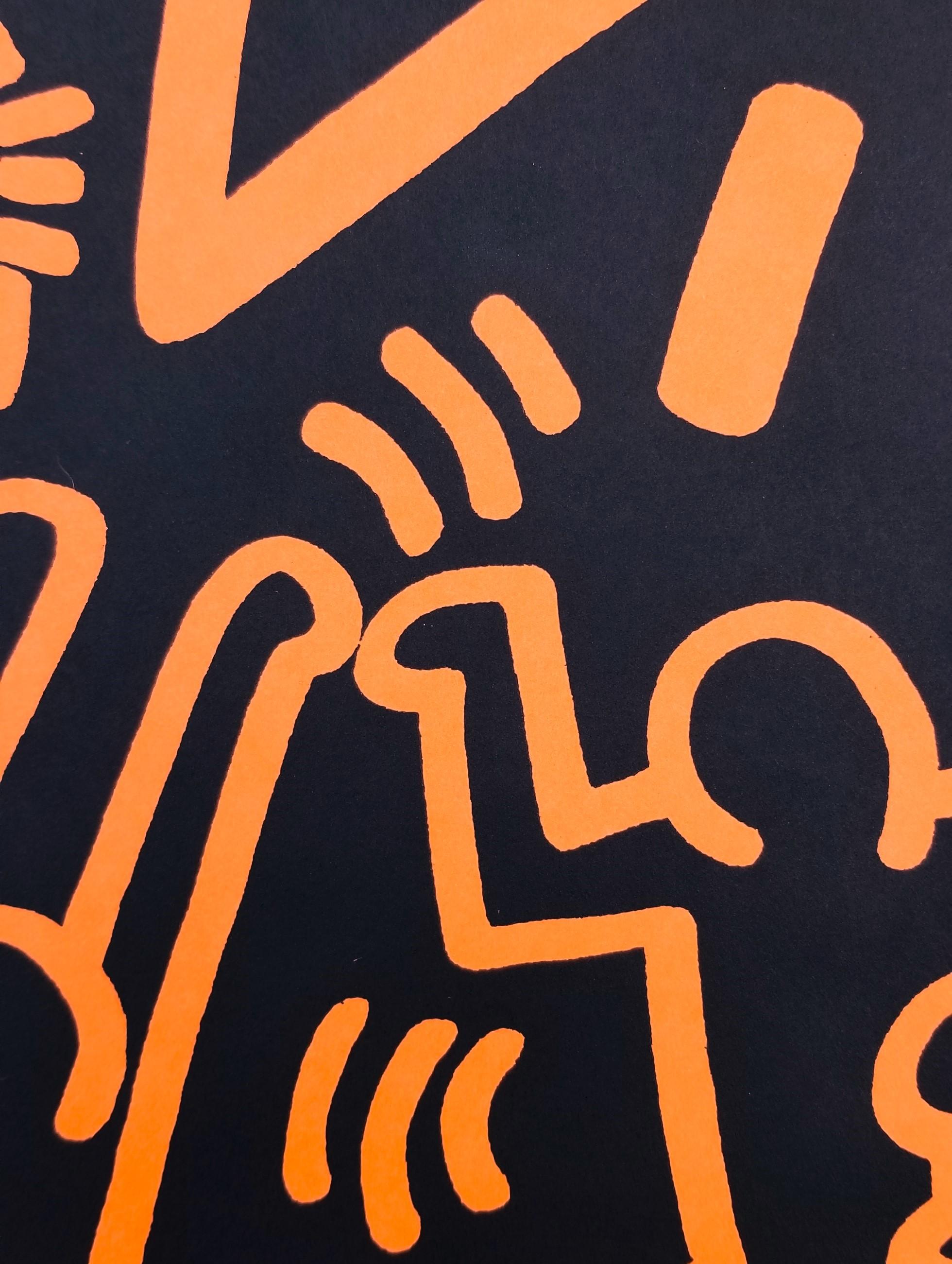 Póster Tienda Pop /// Keith Haring Arte Pop Callejero de Nueva York Litografía Figurativa en venta 8