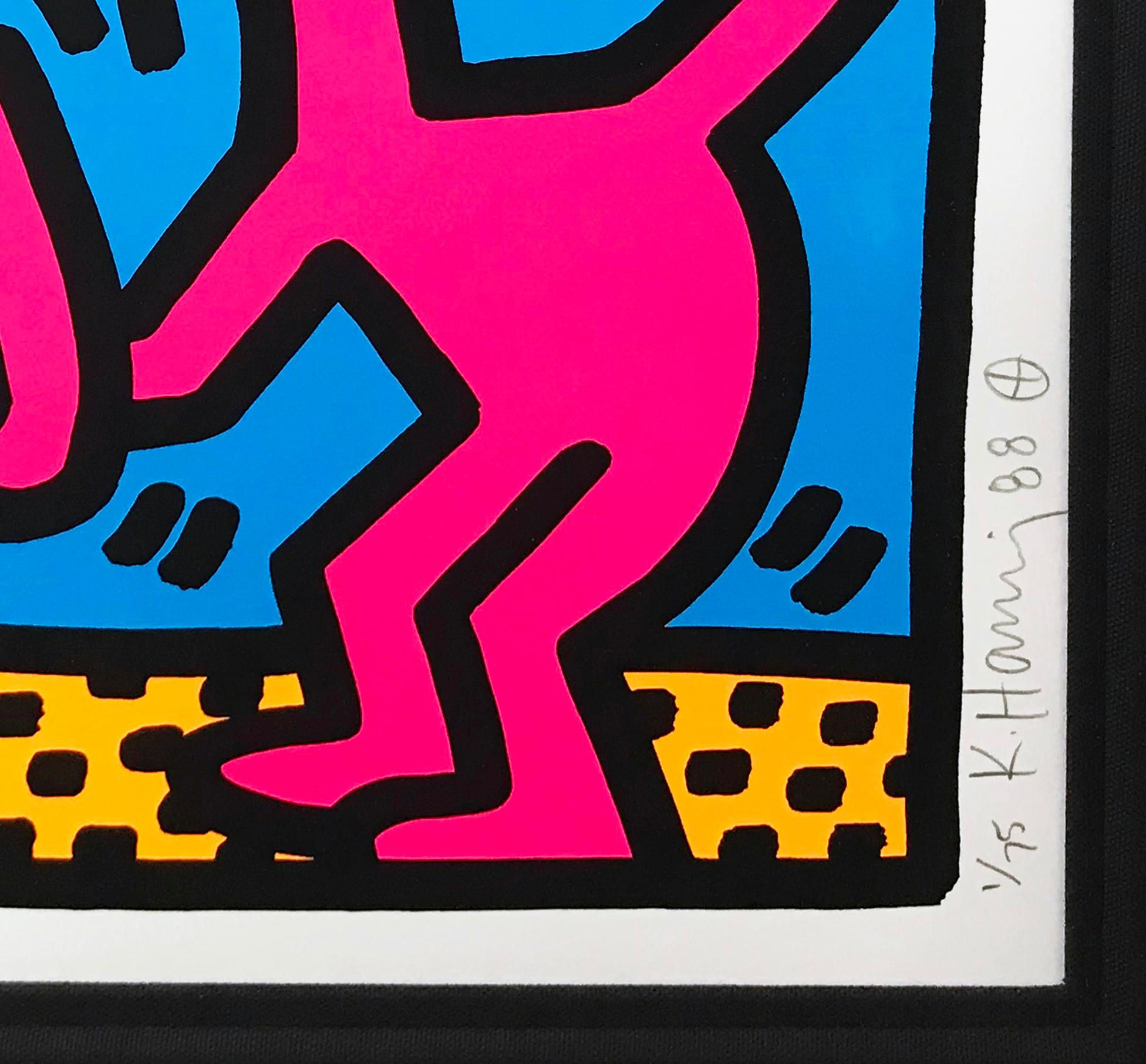 POP SHOP QUAD II - Print by Keith Haring