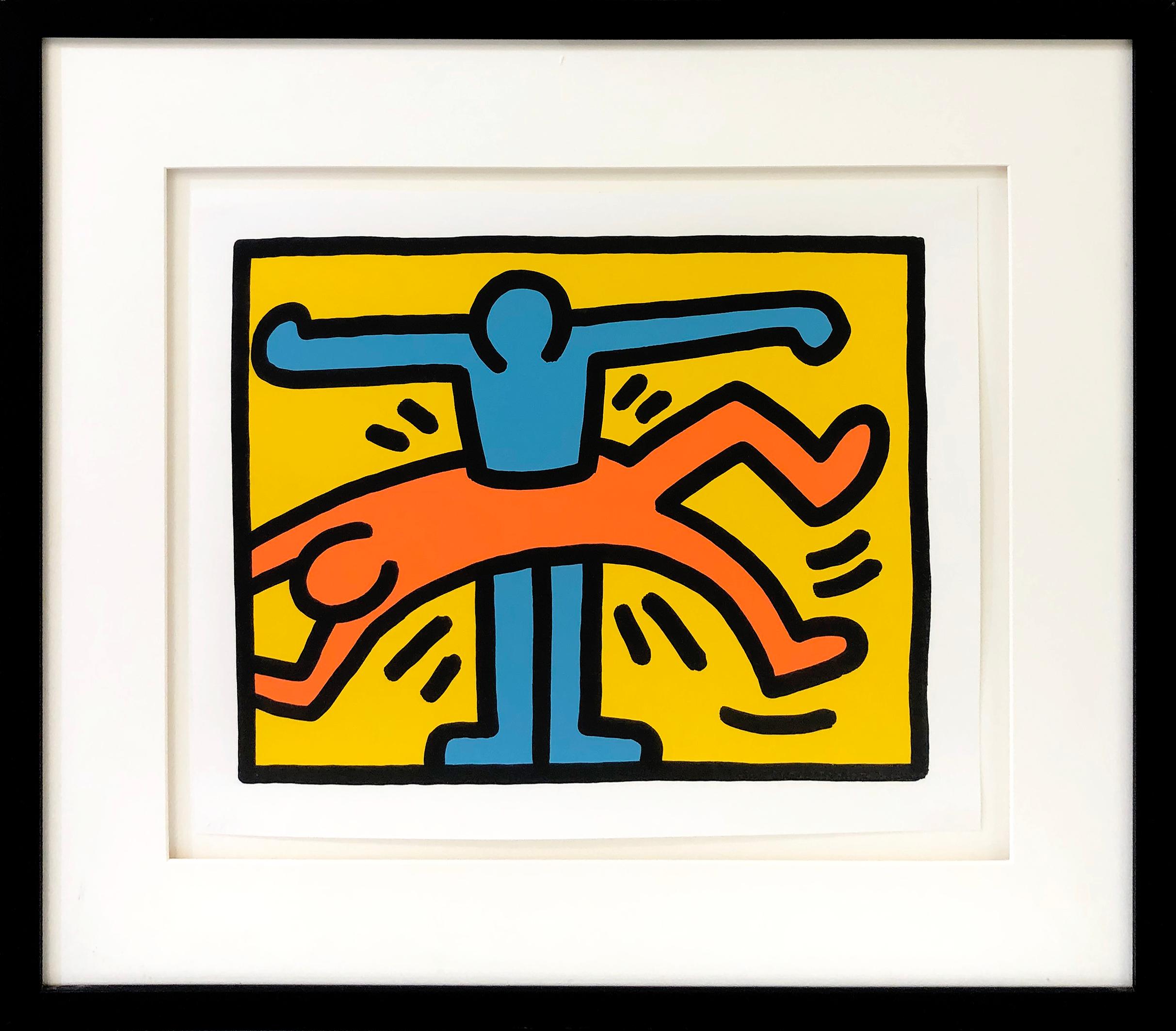Pop Shop VI (complete set of 4 screen prints) - Print by Keith Haring