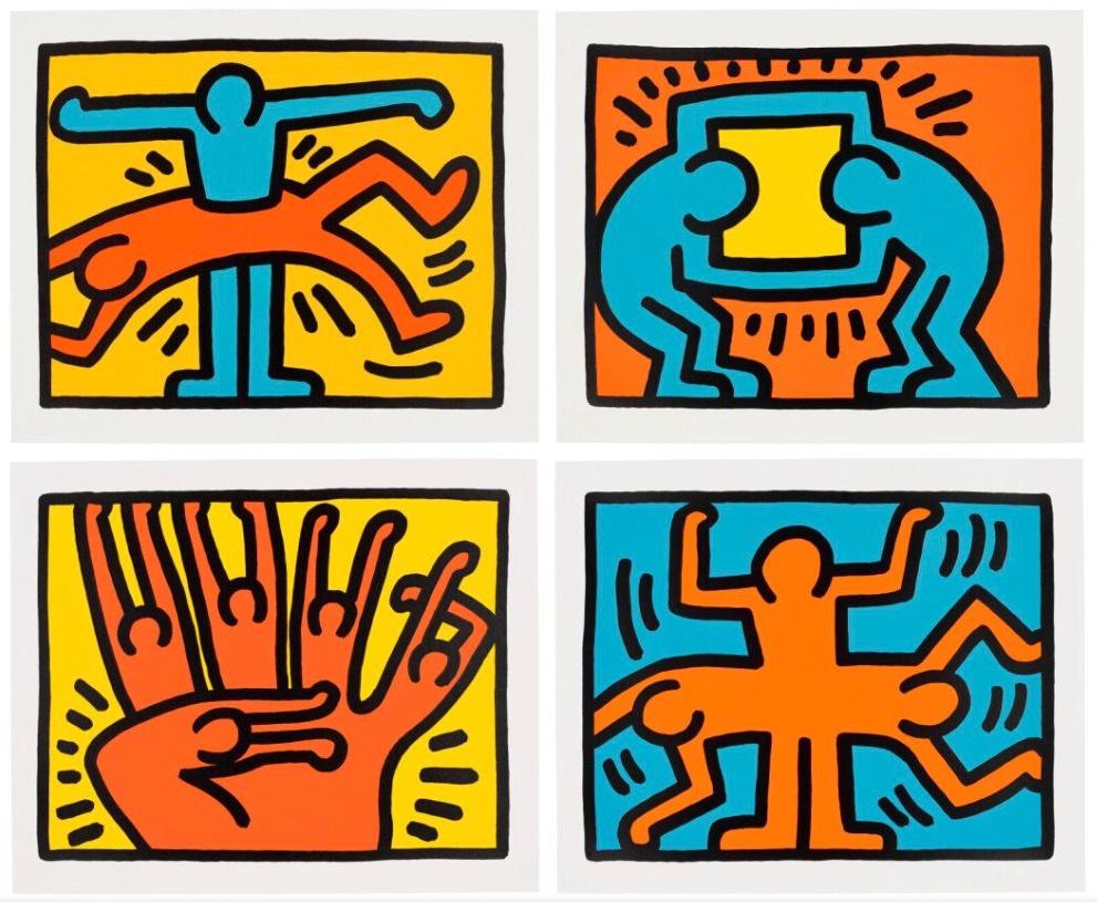 Pop Shop VI - Print by Keith Haring