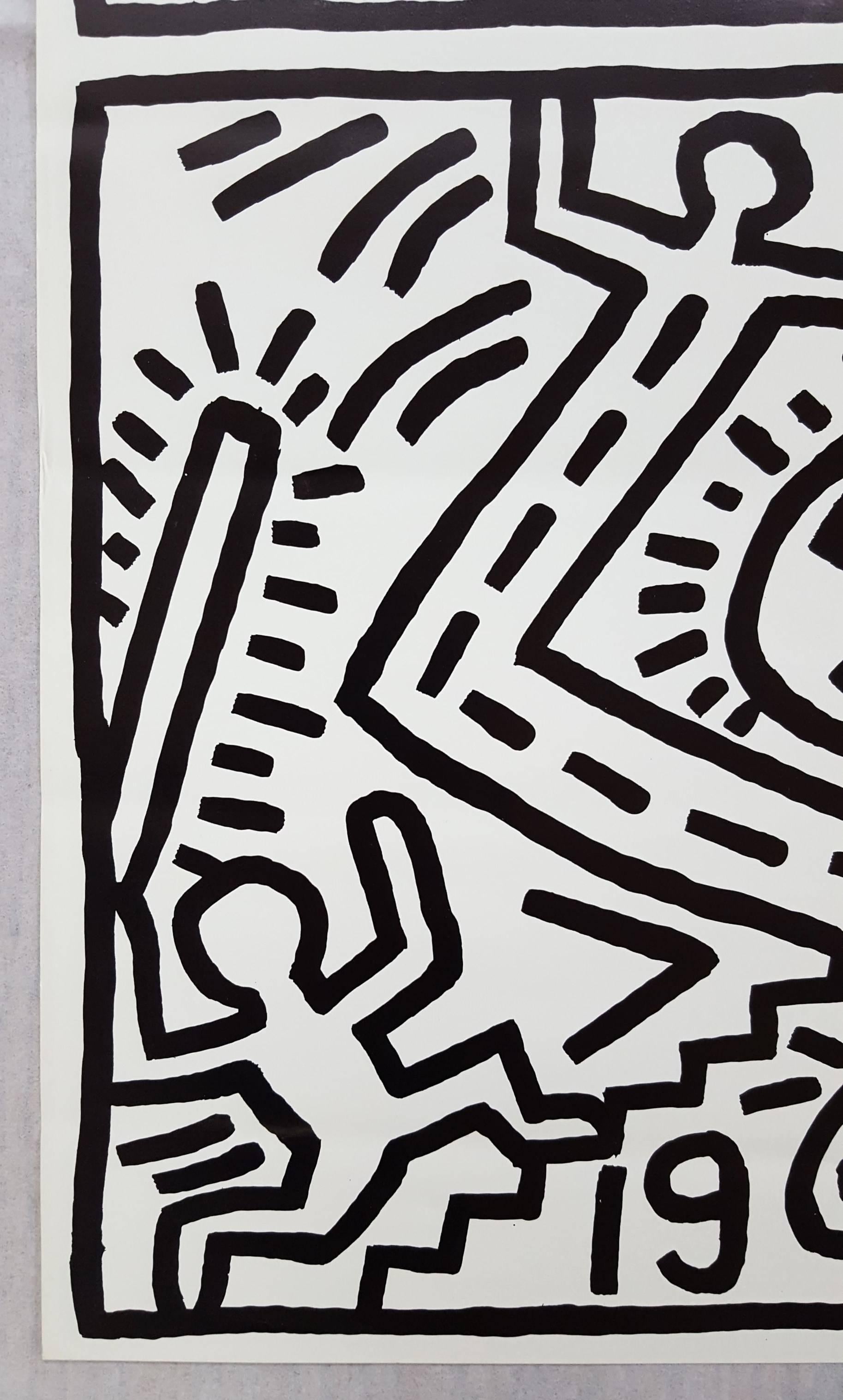 Poster for Nuclear Disarmament - Print by Keith Haring