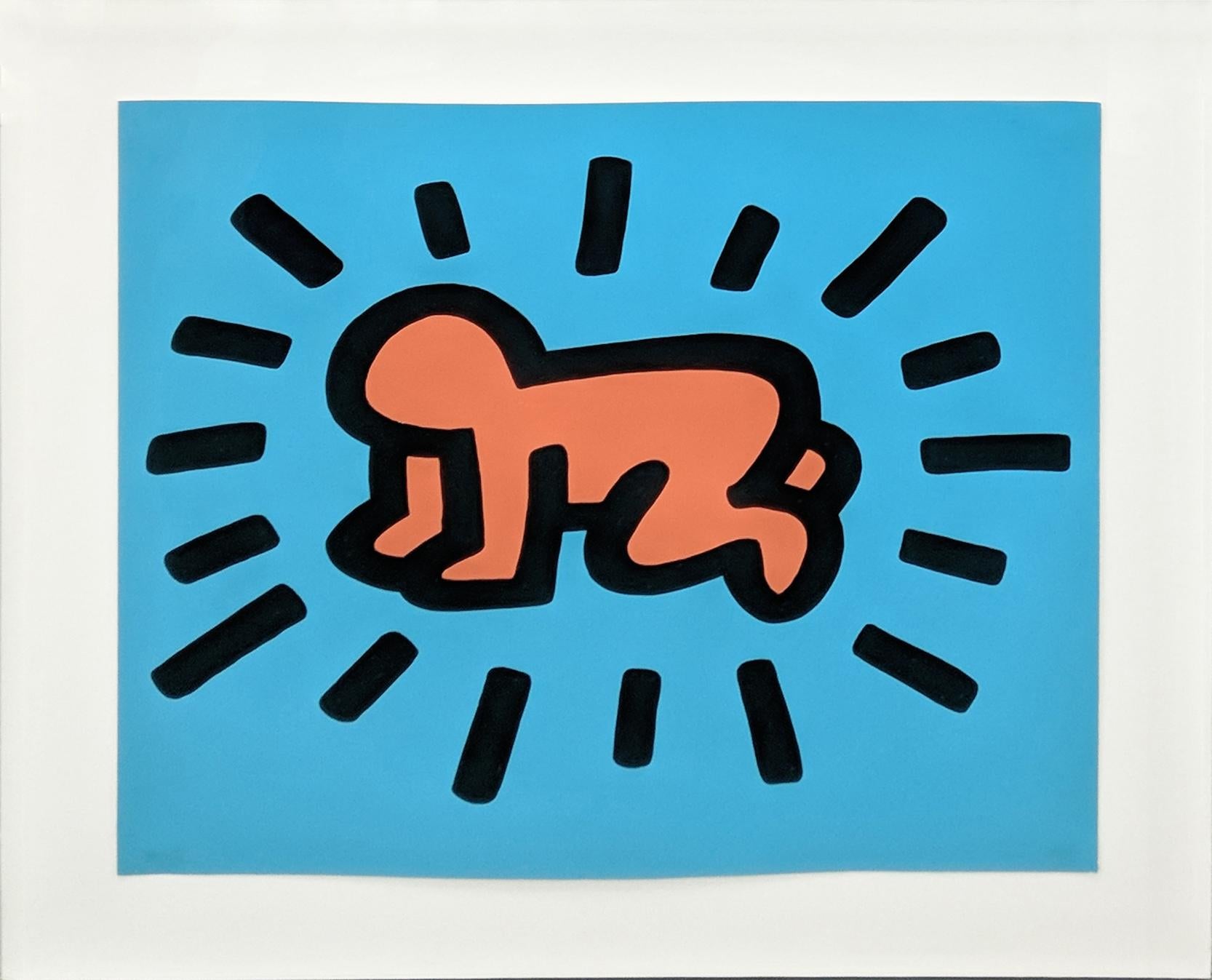 RADIANT BABY (FROM ICON SERIES) - Print by Keith Haring