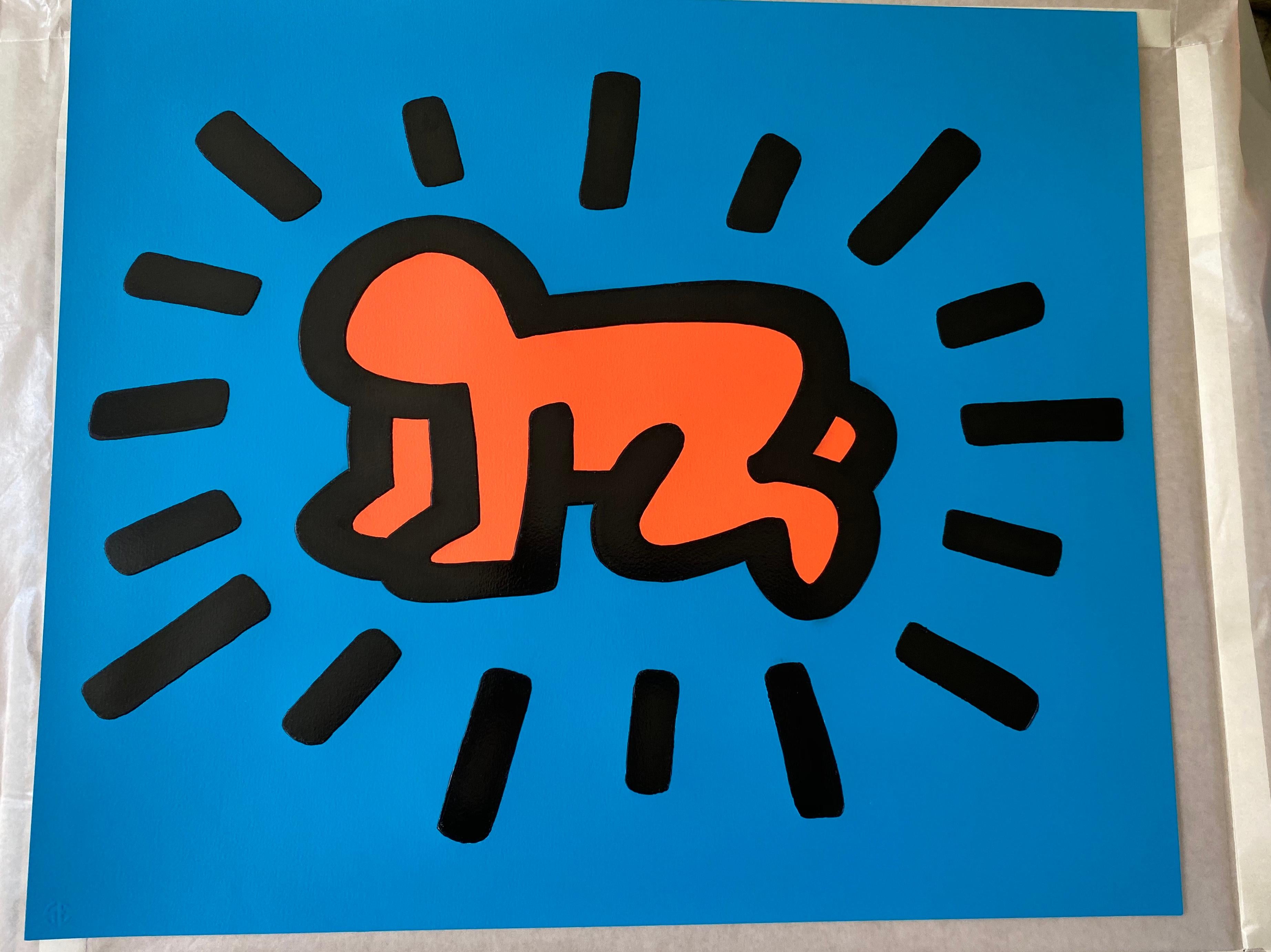 Radiant Baby from Icons Portfolio - Print by Keith Haring