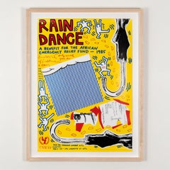Cartel de la Danza de la Lluvia