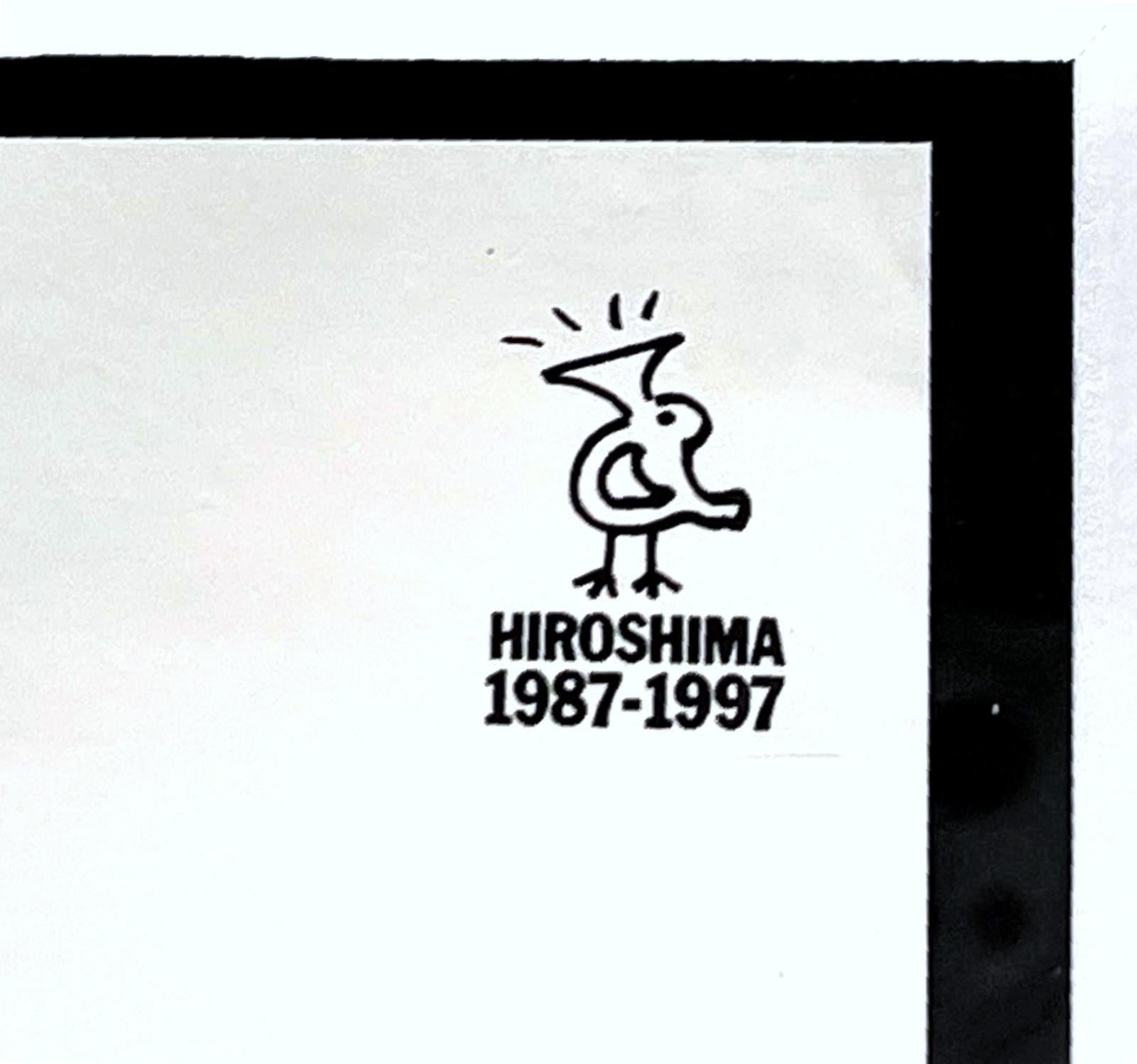 Seltenes signiertes Hiroshima Peace Celebration-Plakat (handsigniert von Keith Haring)  im Angebot 13