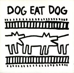 Seltene Keith Haring- Albumcover-Kunst