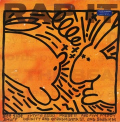 Rare Keith Haring Vinyl Record Art (Keith Haring & Futura)