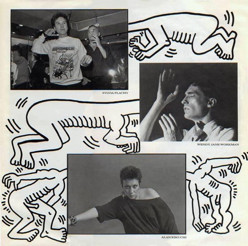 Rare Original Keith Haring Vinyl Record Art 1985 3
