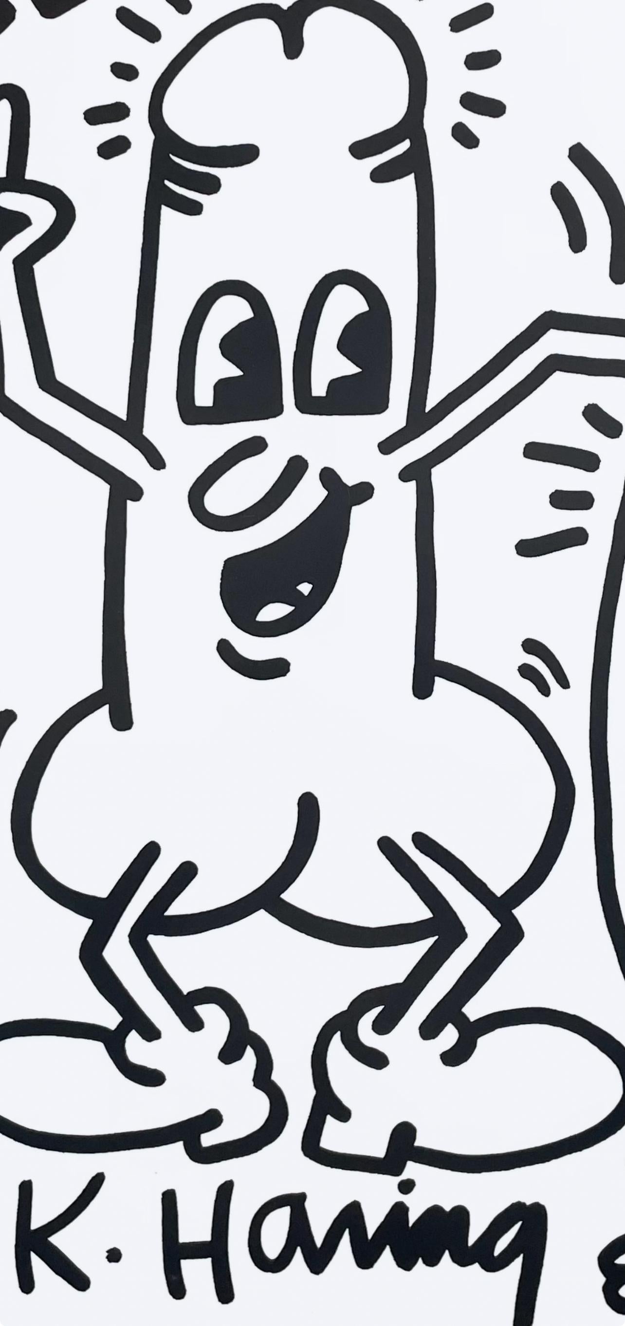 keith haring wolf