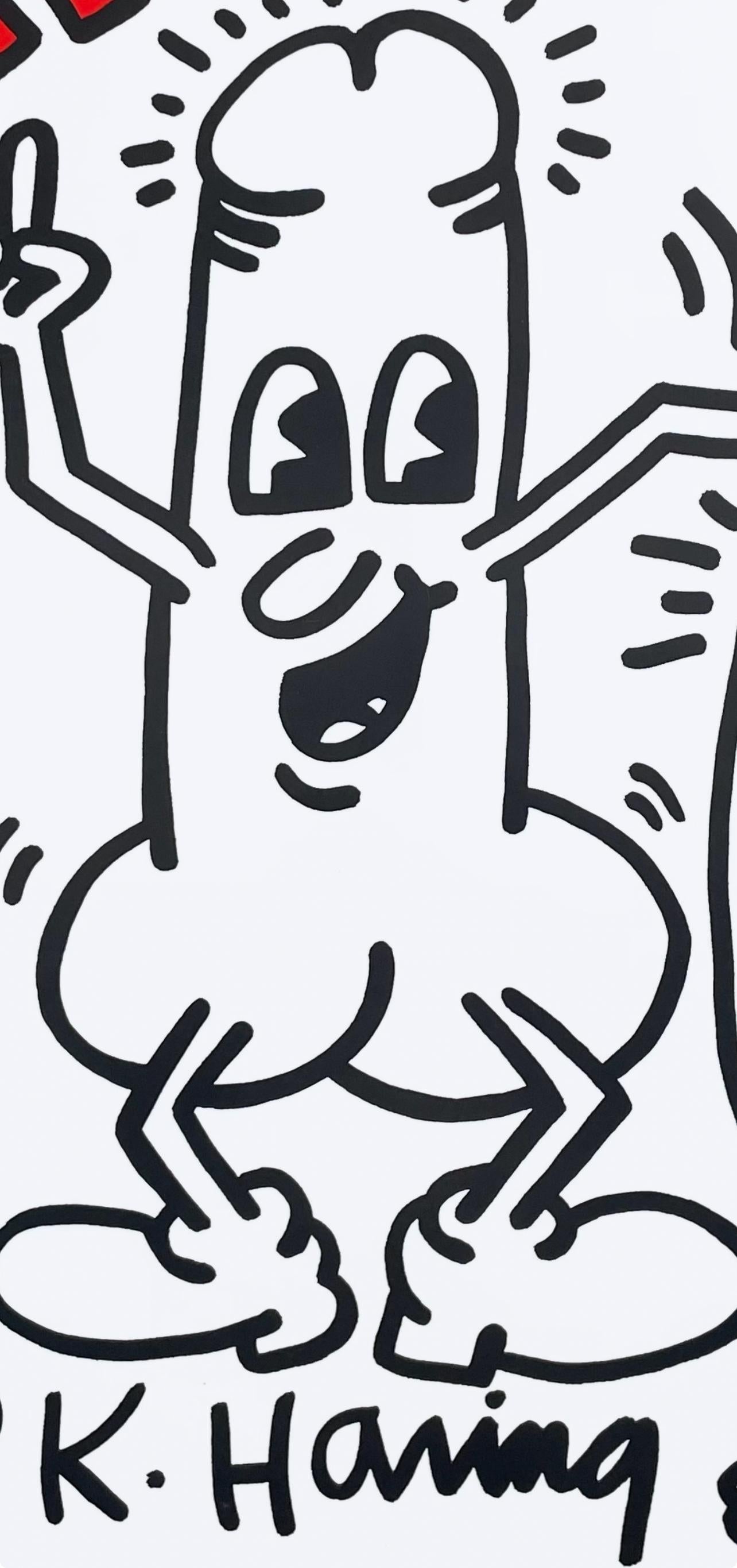keith haring wolf