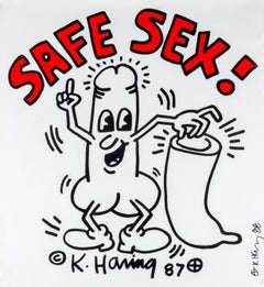 Safe Sex! (Gundel 60), Keith Haring