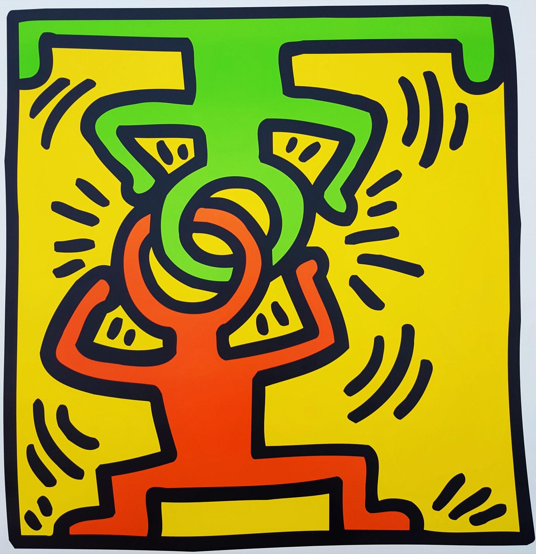 SFMOMA (Headstand) - Print by Keith Haring