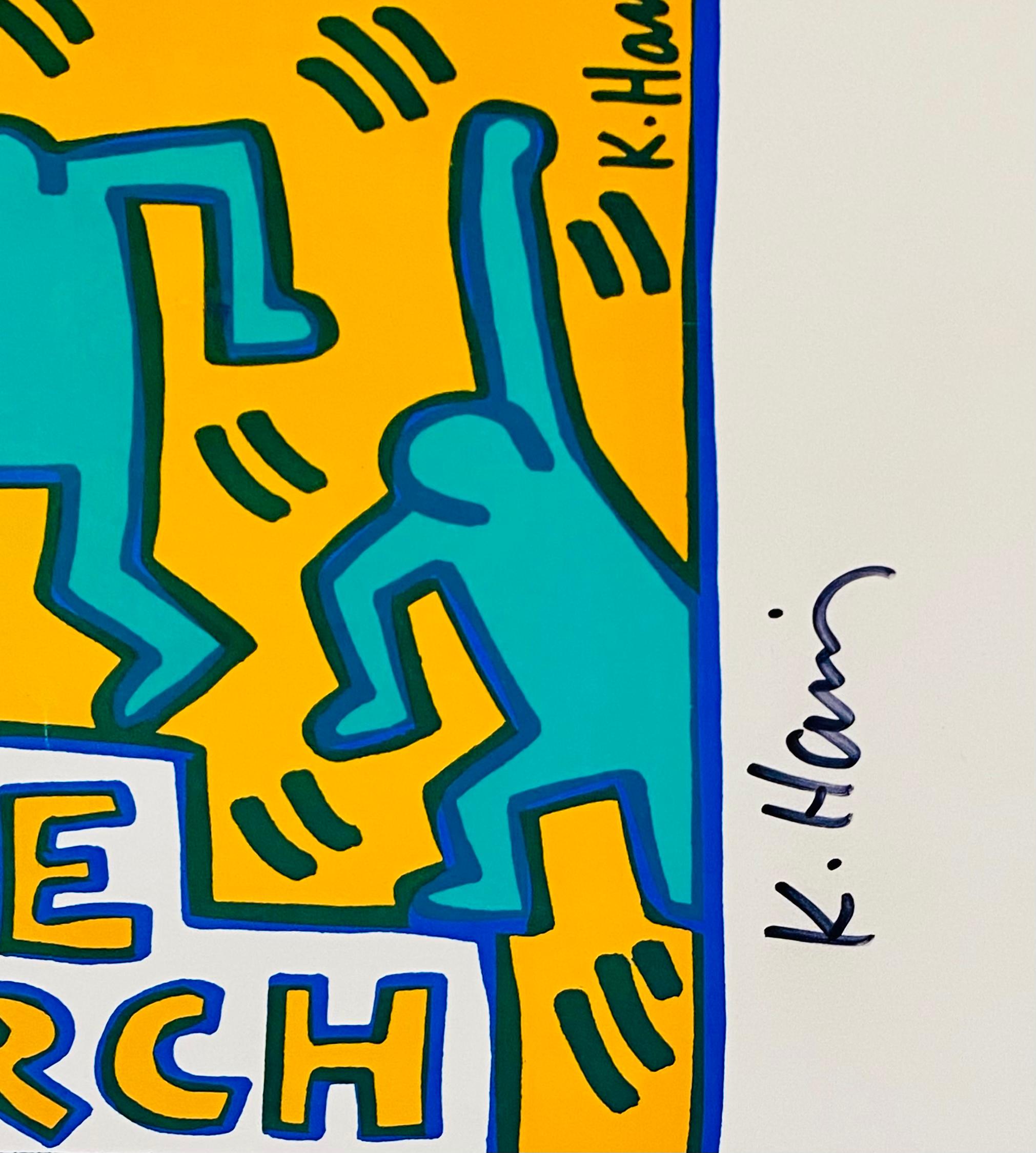 keith haring prints signed
