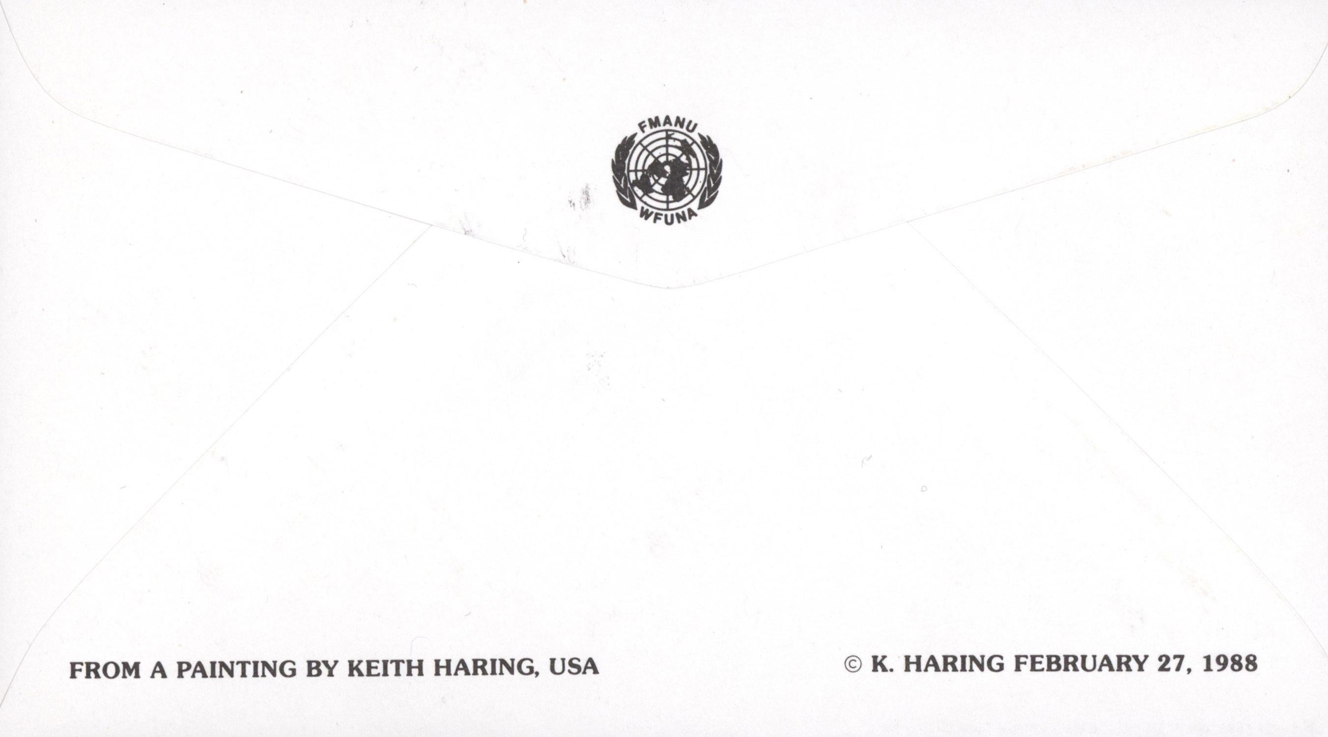 Maire de jour volontaire internationale signée Keith Haring 1988 en vente 4