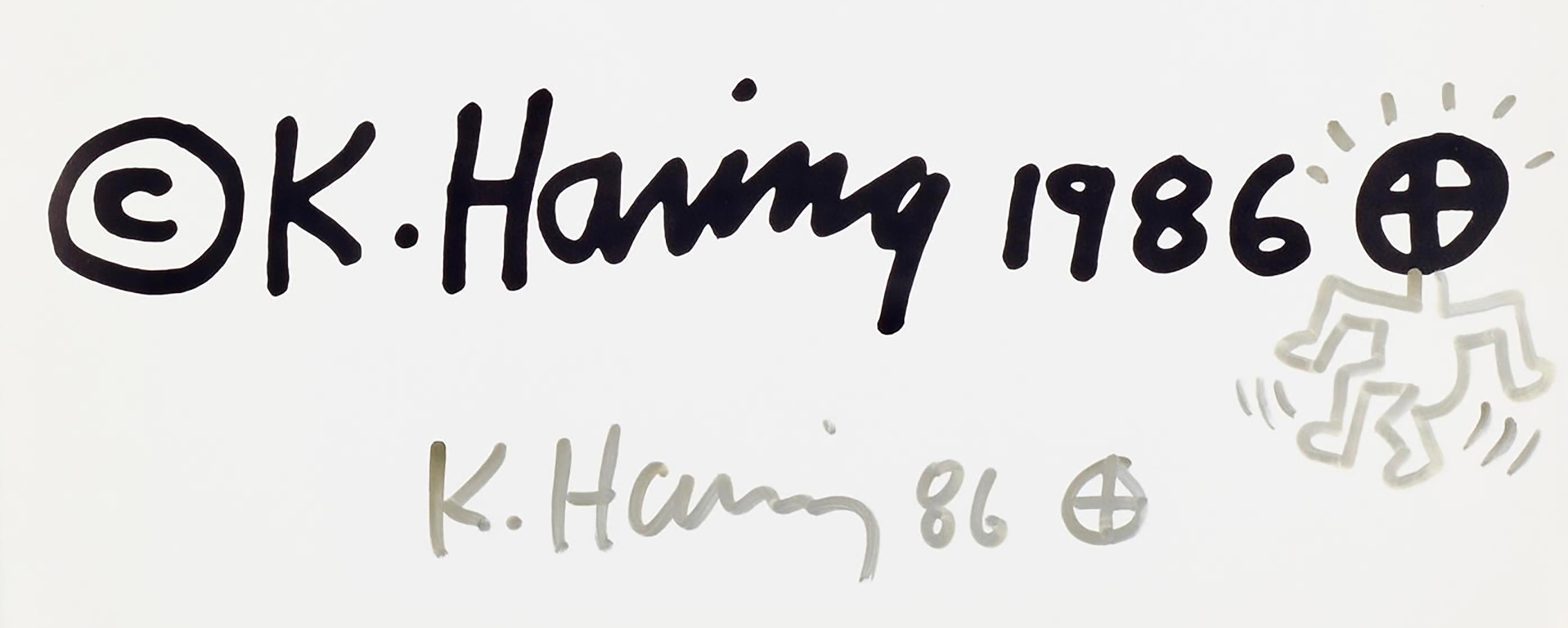 Zeichnung und Katalog des Stedelijk Museums von Keith Haring (Zeichnung von Keith Haring)  im Angebot 13
