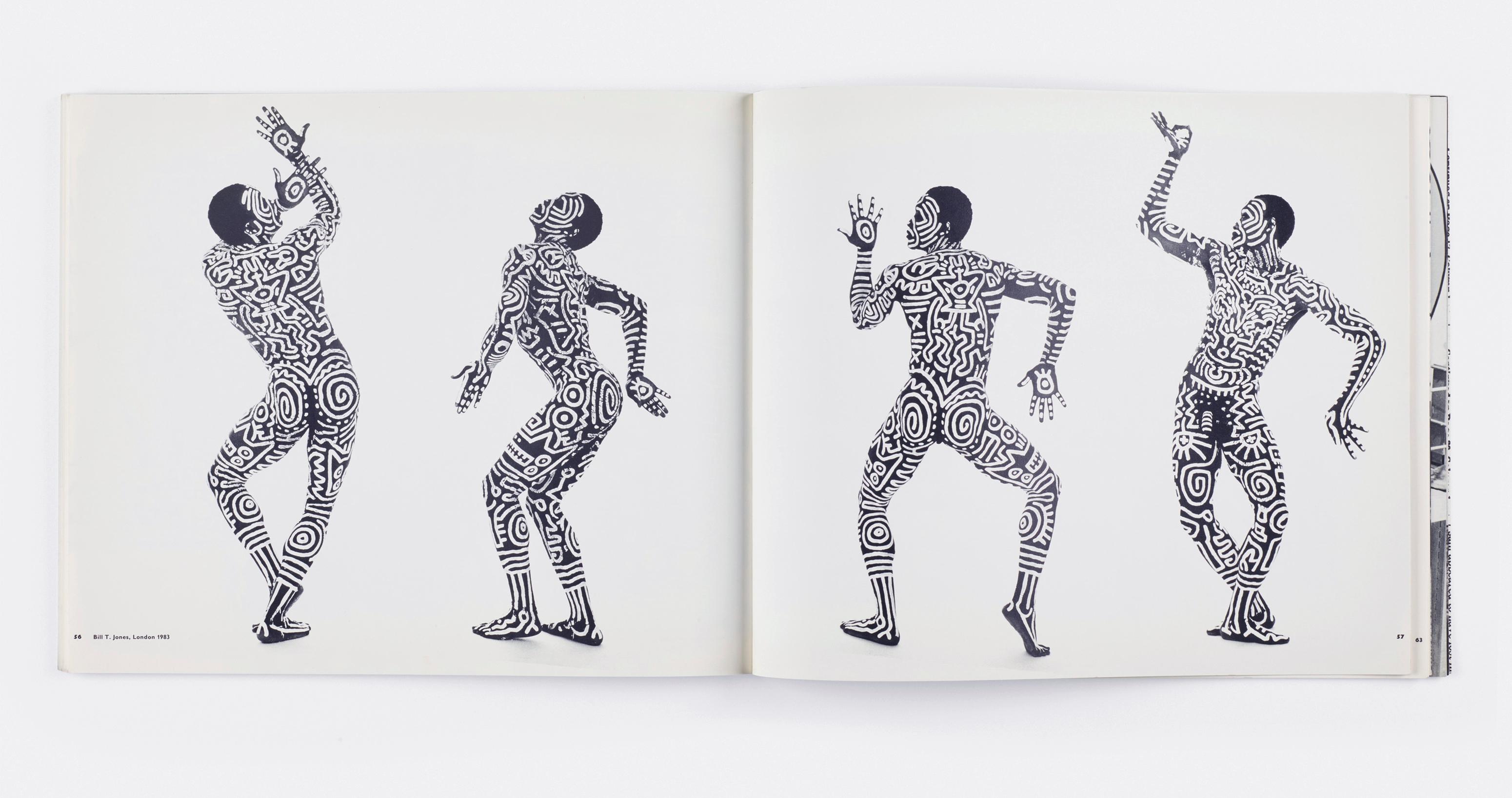 dessin et catalogue du Musée Stedelijk de Keith Haring ( dessin signé Keith Haring)  en vente 5