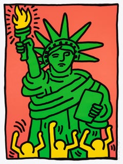 Statue of Liberty  1986  Screenprint  37 3/4 x 28 1/4 in.  Edition of 100  Penci
