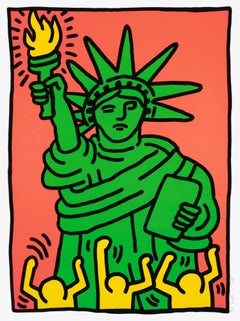 Statue of Liberty 1986 Screenprint 37 3/4 x 28 1/4 in. Edition of 100 Penci