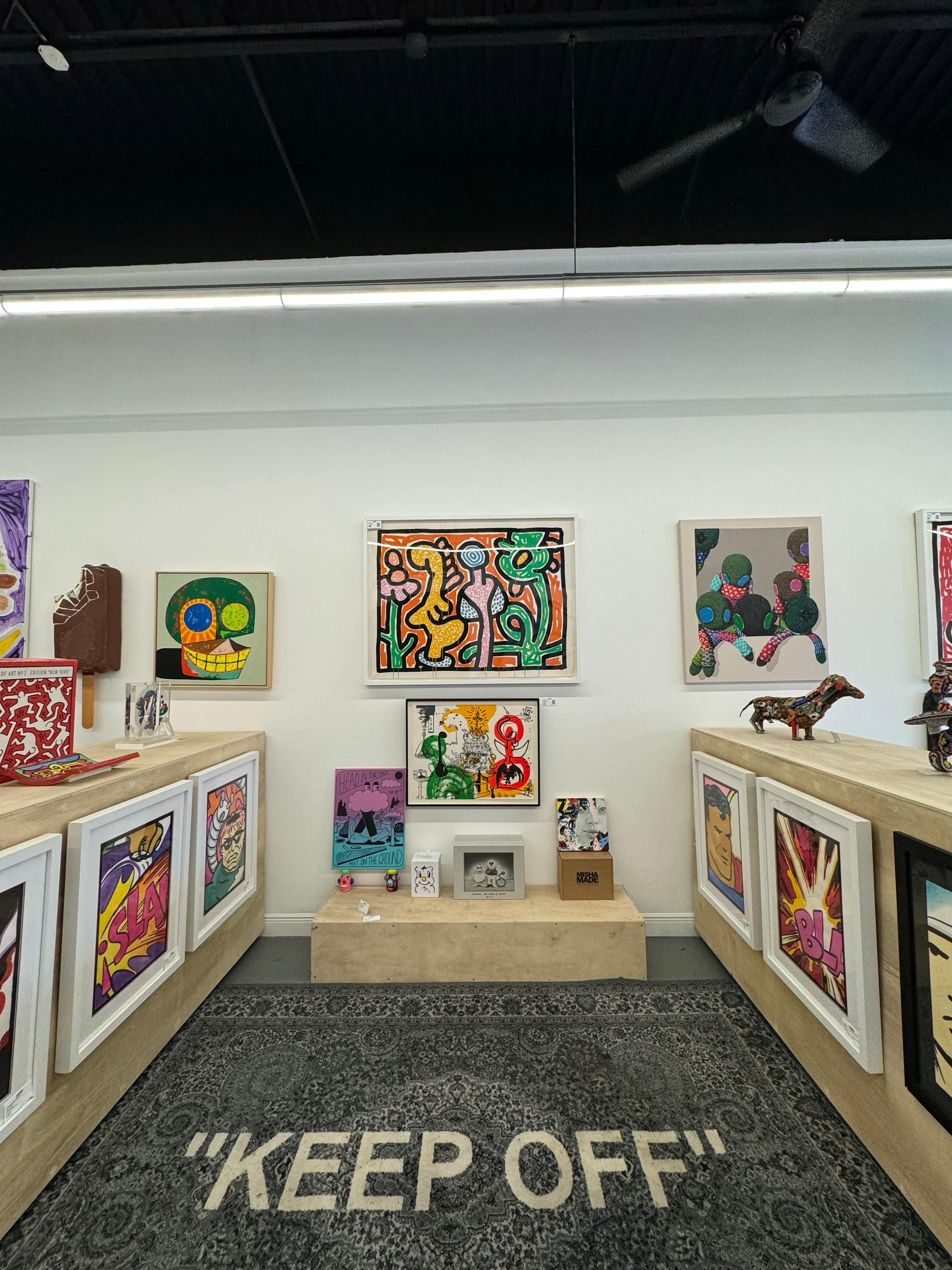 The King - Pop Art Print by Keith Haring