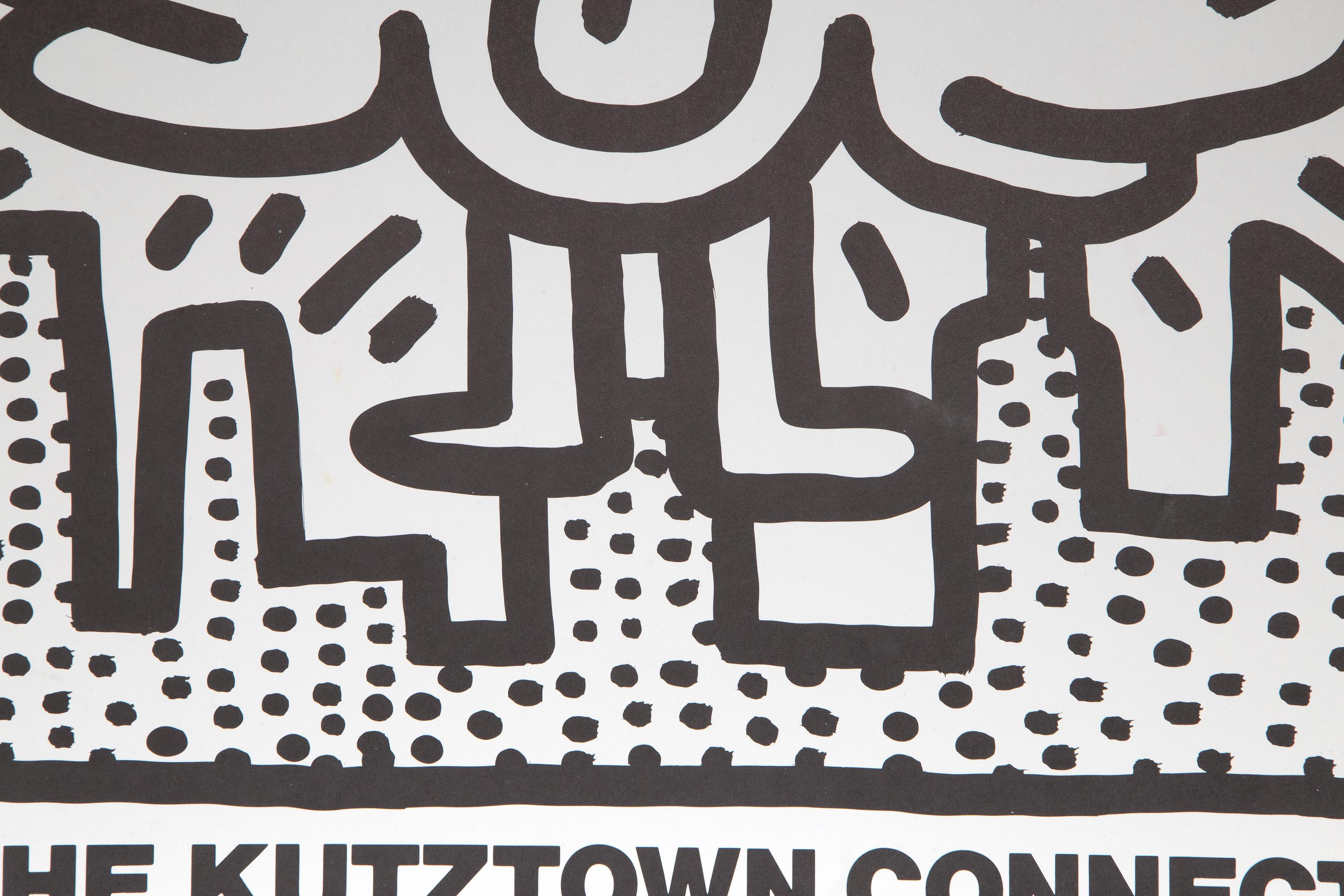 The Kutztown Connection 1984, Exhibition Poster by Keith Haring 1
