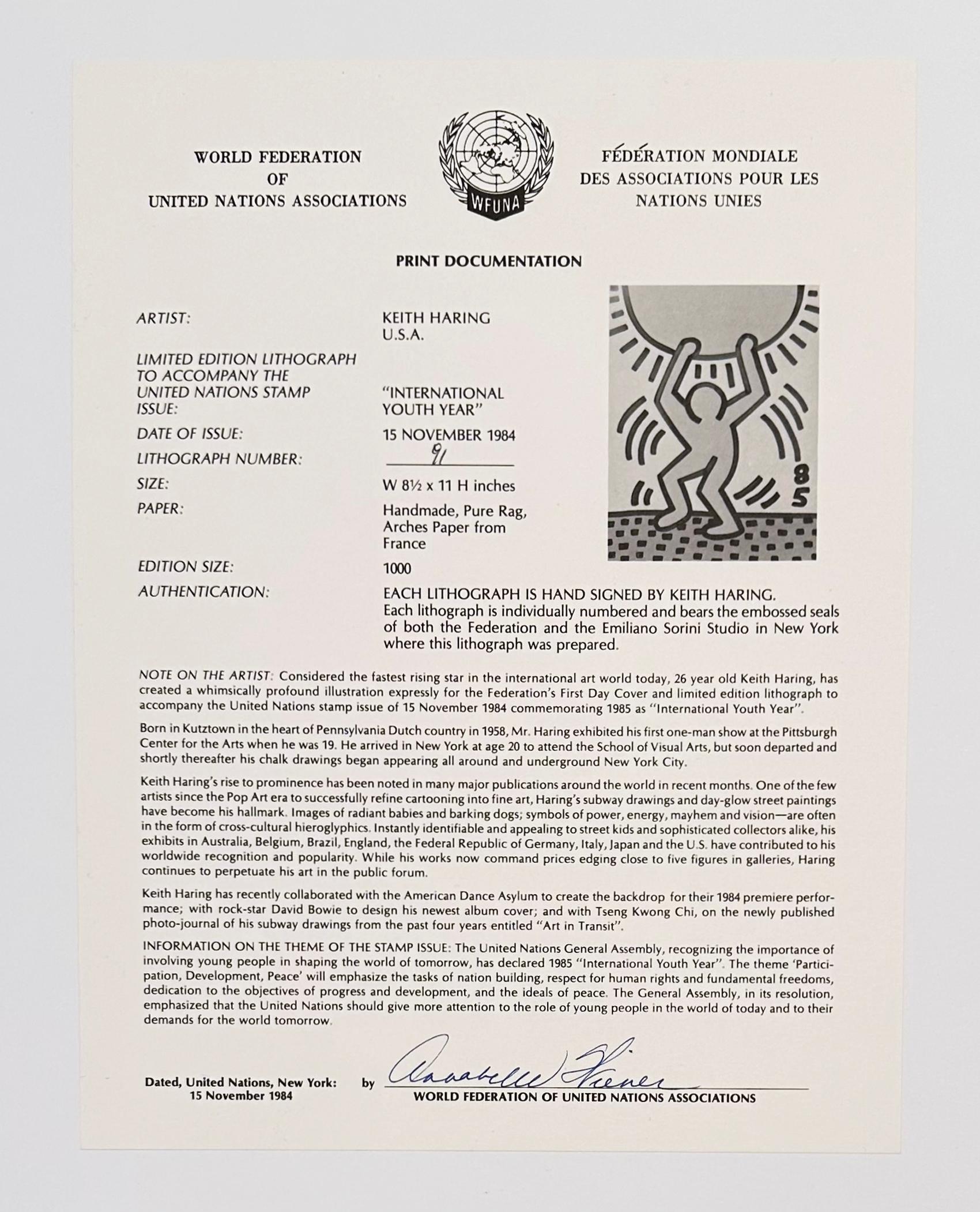 United Nations International Youth Year For Sale 1