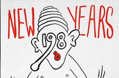 Sans titre, 1988 (New Years Invitation)