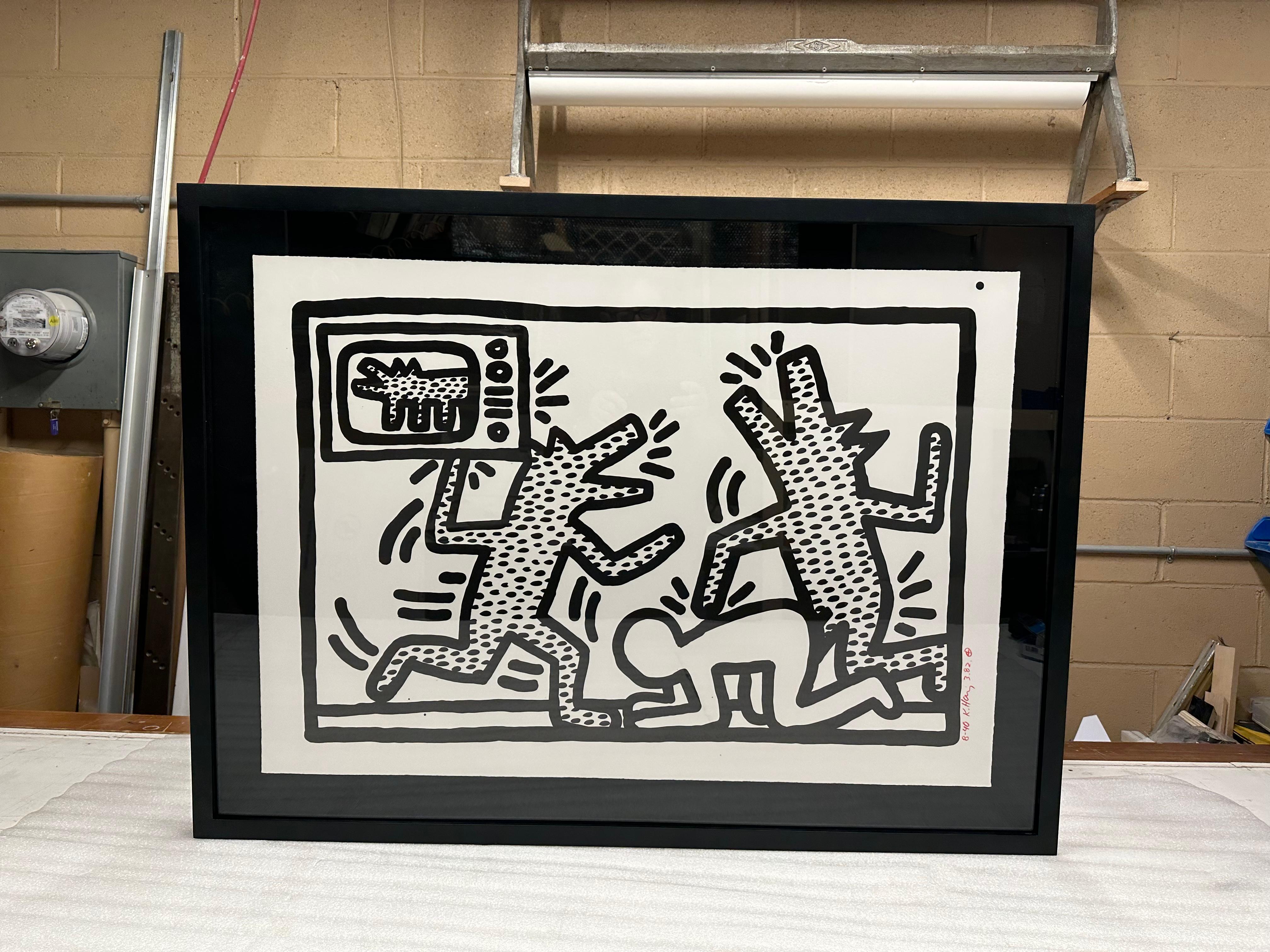 Sans titre (3) - Print de Keith Haring