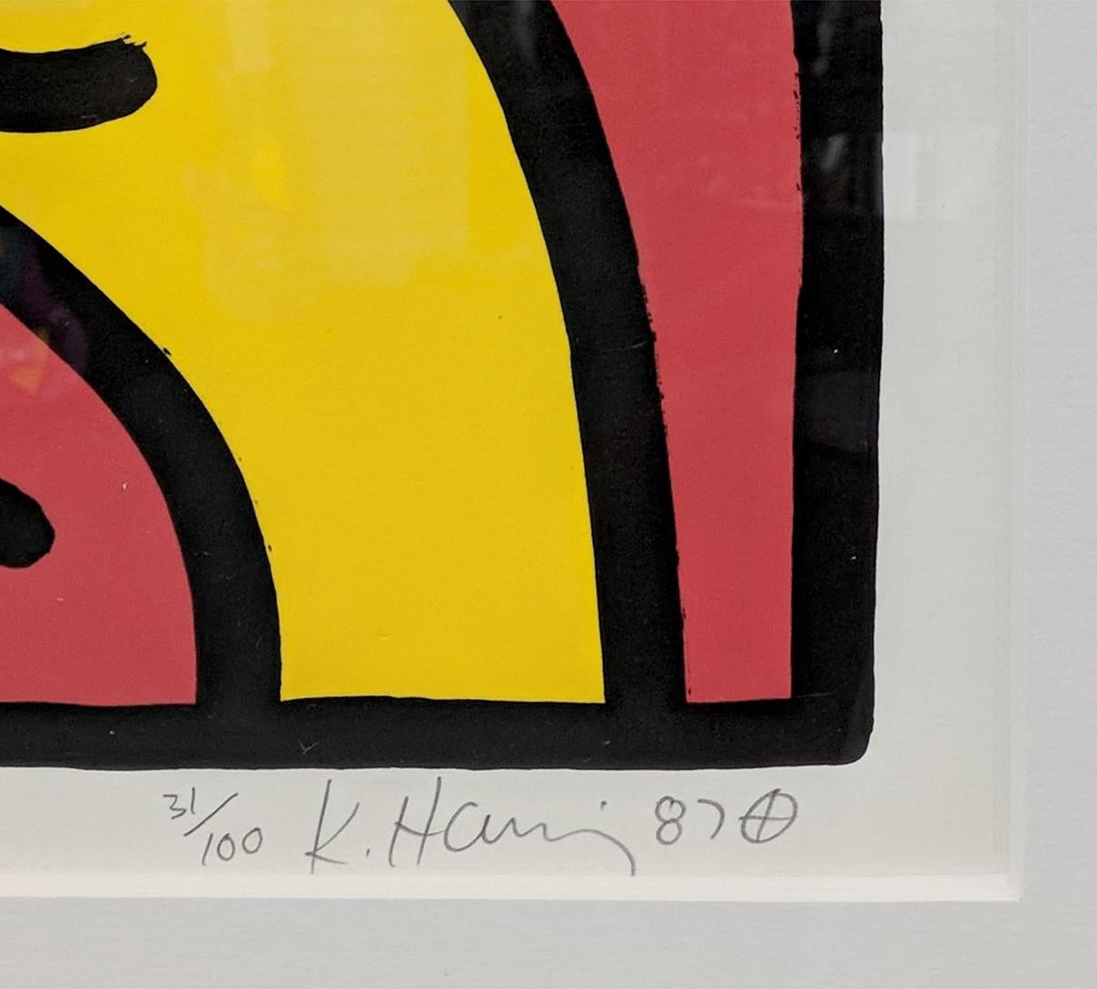UNTITLED (D) - Print by Keith Haring