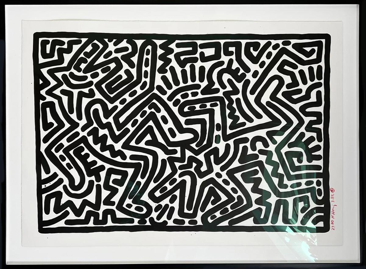 Unbenannt – Print von Keith Haring