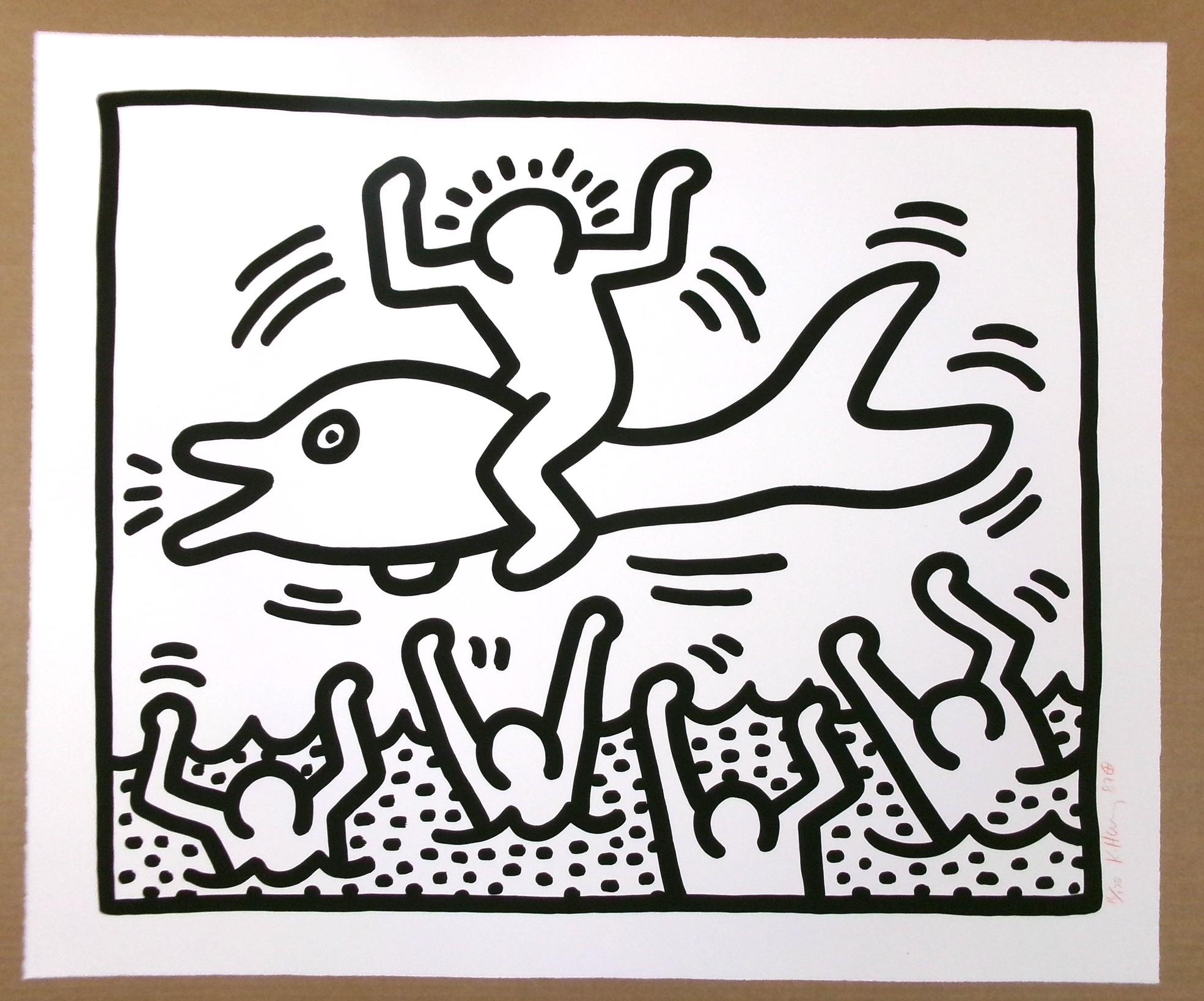 Untitled - Print by Keith Haring