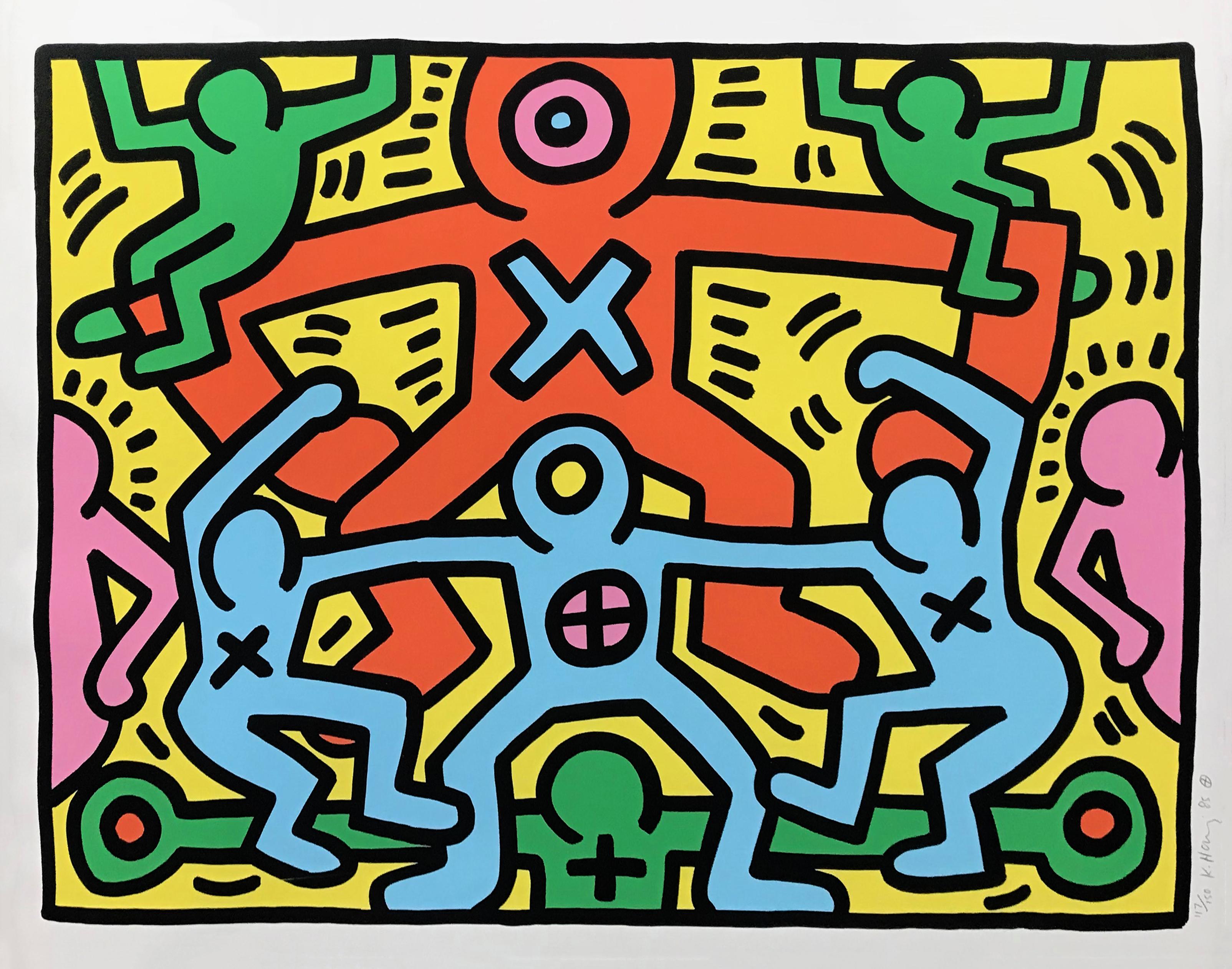 UNTITLED - Print by Keith Haring