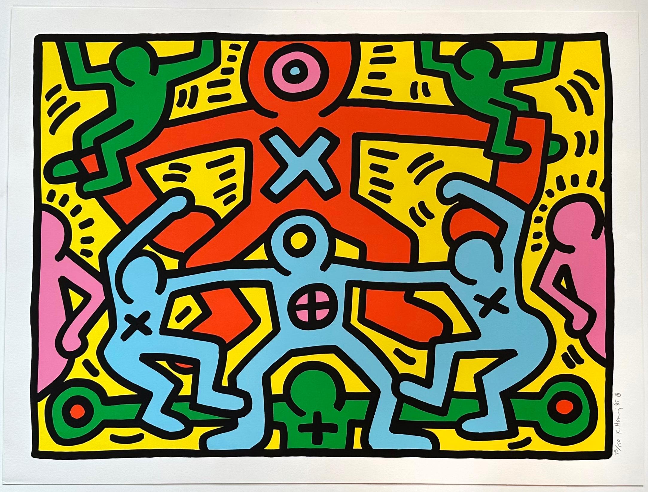 Keith Haring Figurative Print - Untitled