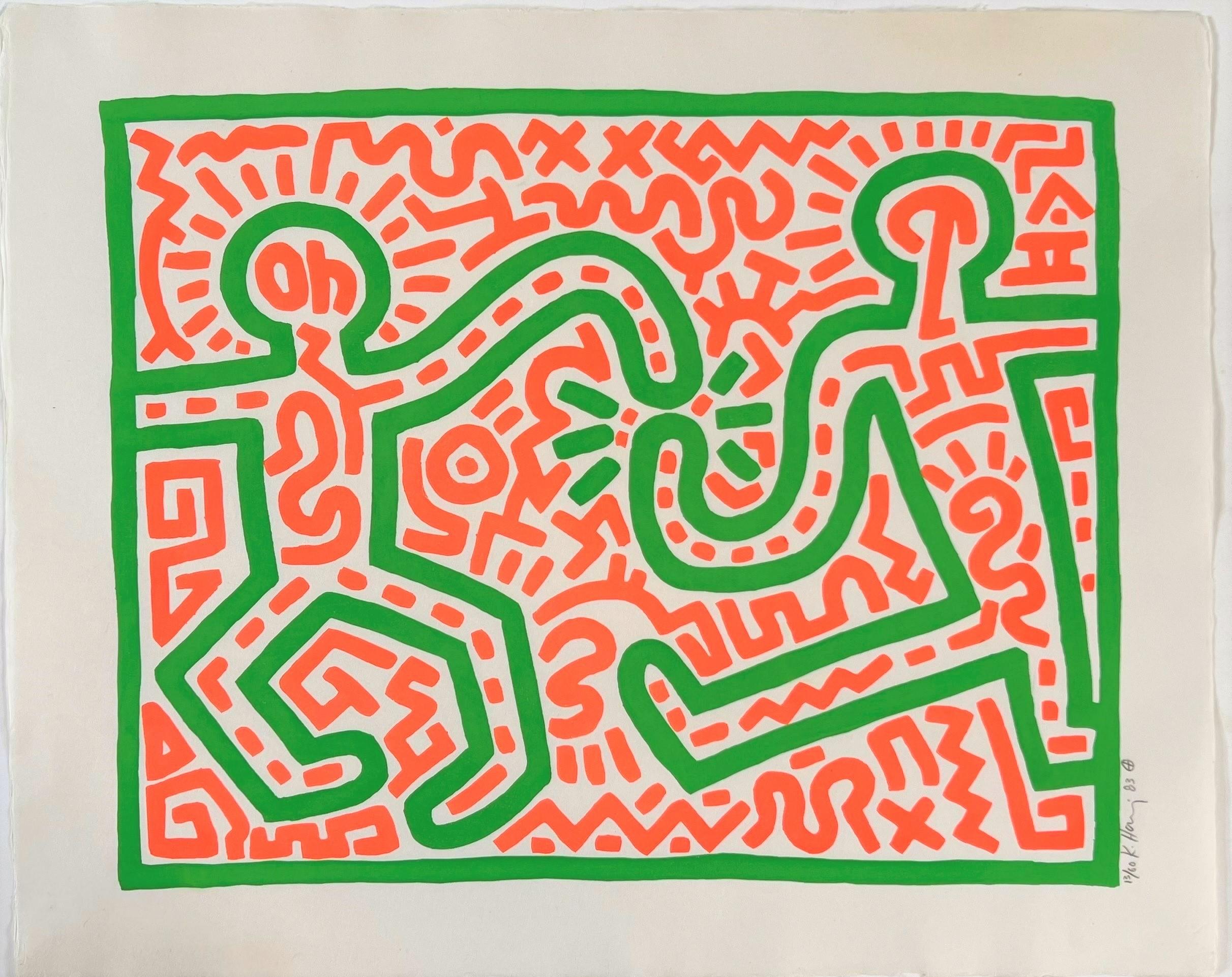 Untitled - Print by Keith Haring