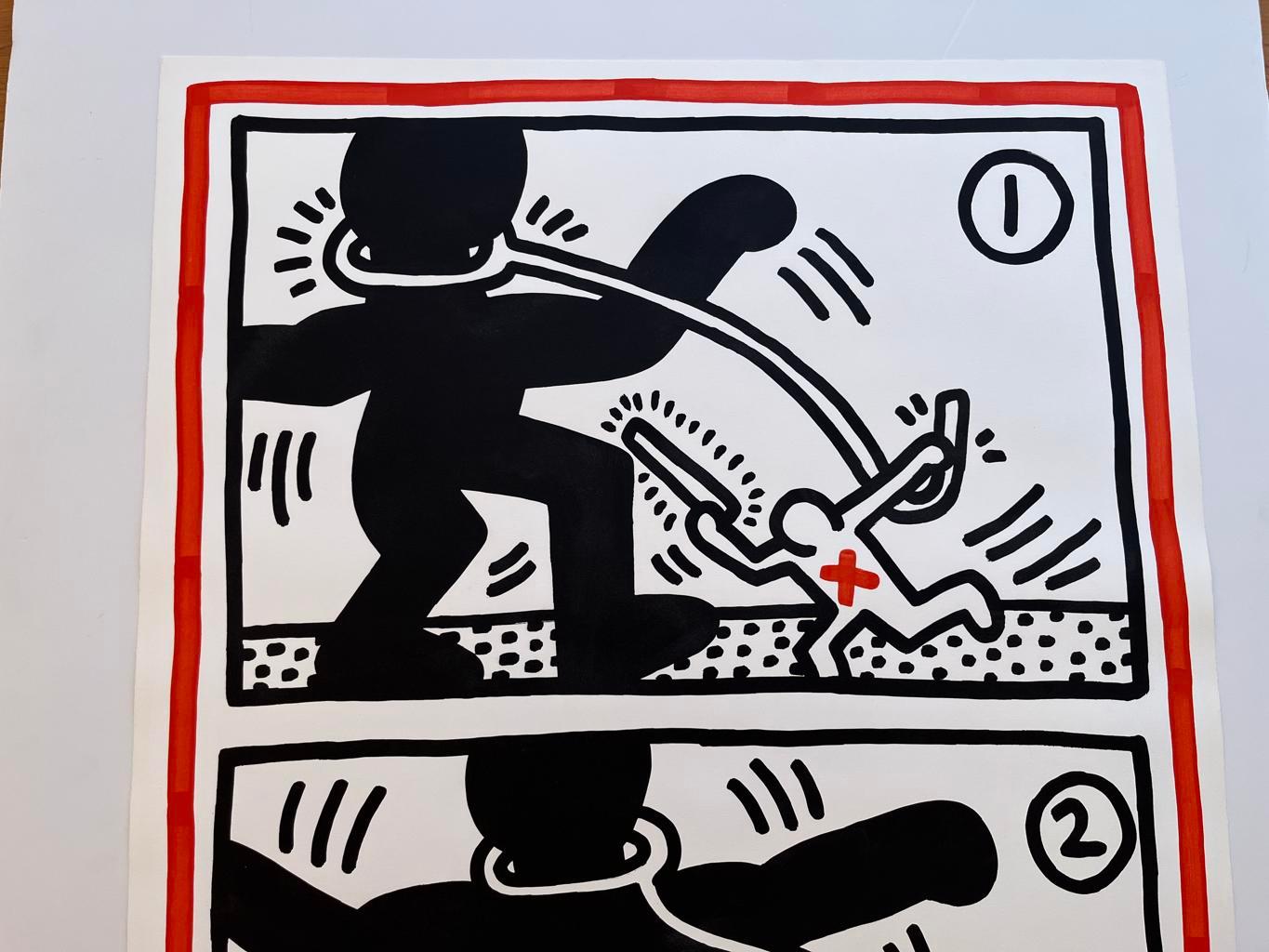 keith haring height
