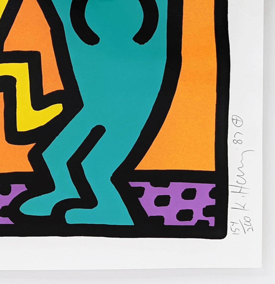 “Untitled” from Pop Shop I - Print by Keith Haring
