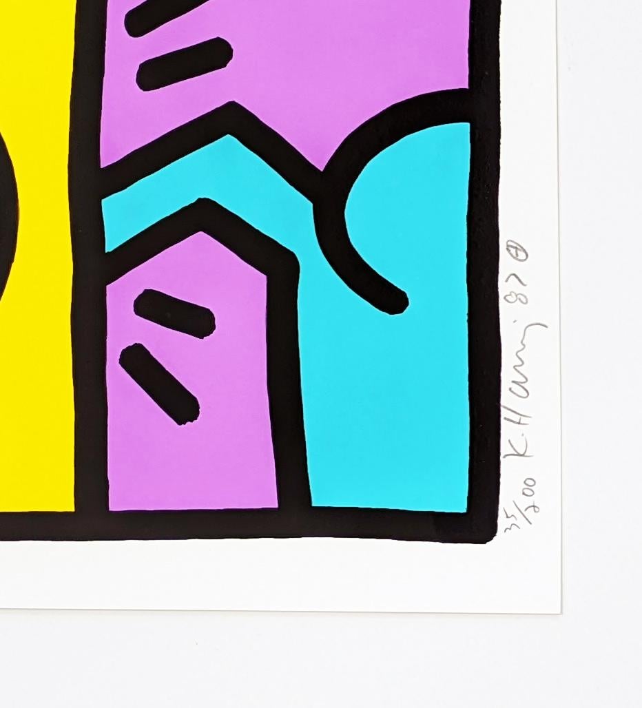 „“ Ohne Titel“ von Pop Shop I – Print von Keith Haring