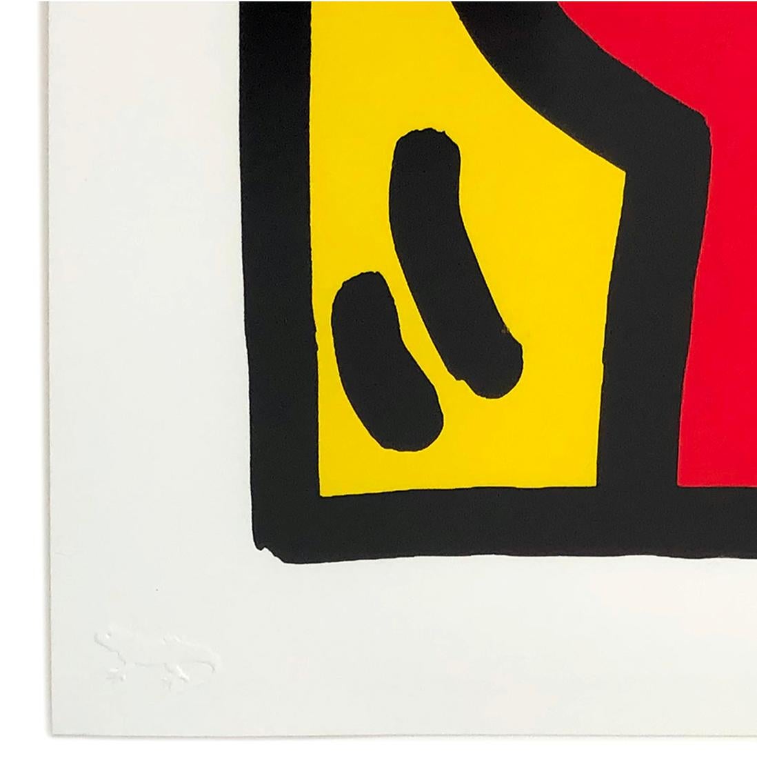 Ohne Titel aus der Pop Shop IV (Pop-Art), Print, von Keith Haring