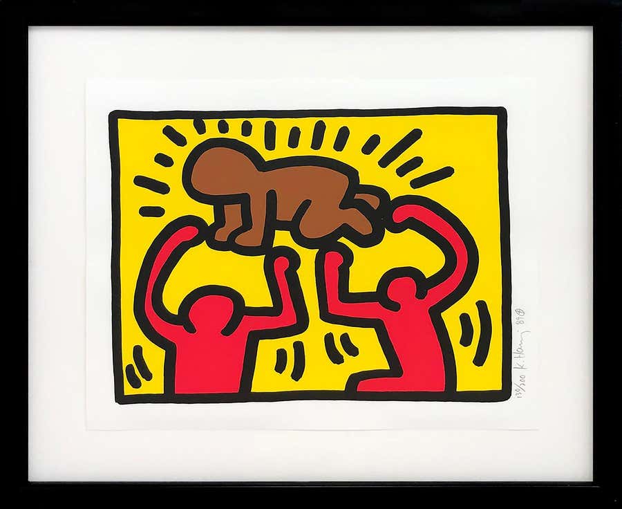 Untitled from Pop Shop IV, Hand Signed Screen Print, Pop Art, 1989