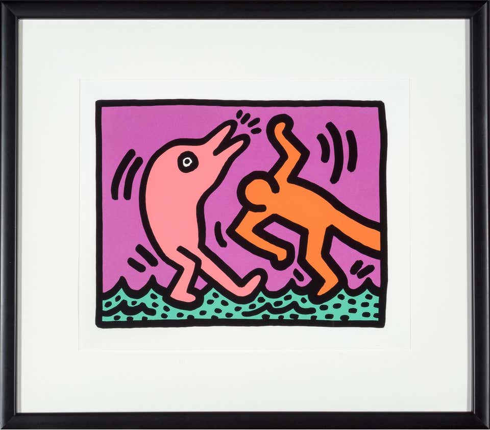 Untitled from Pop Shop V Screen Print, Pop Art, Signed, 39/200, 1989