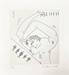 Untitled IX, from The Valley  Original Etching from 1989
