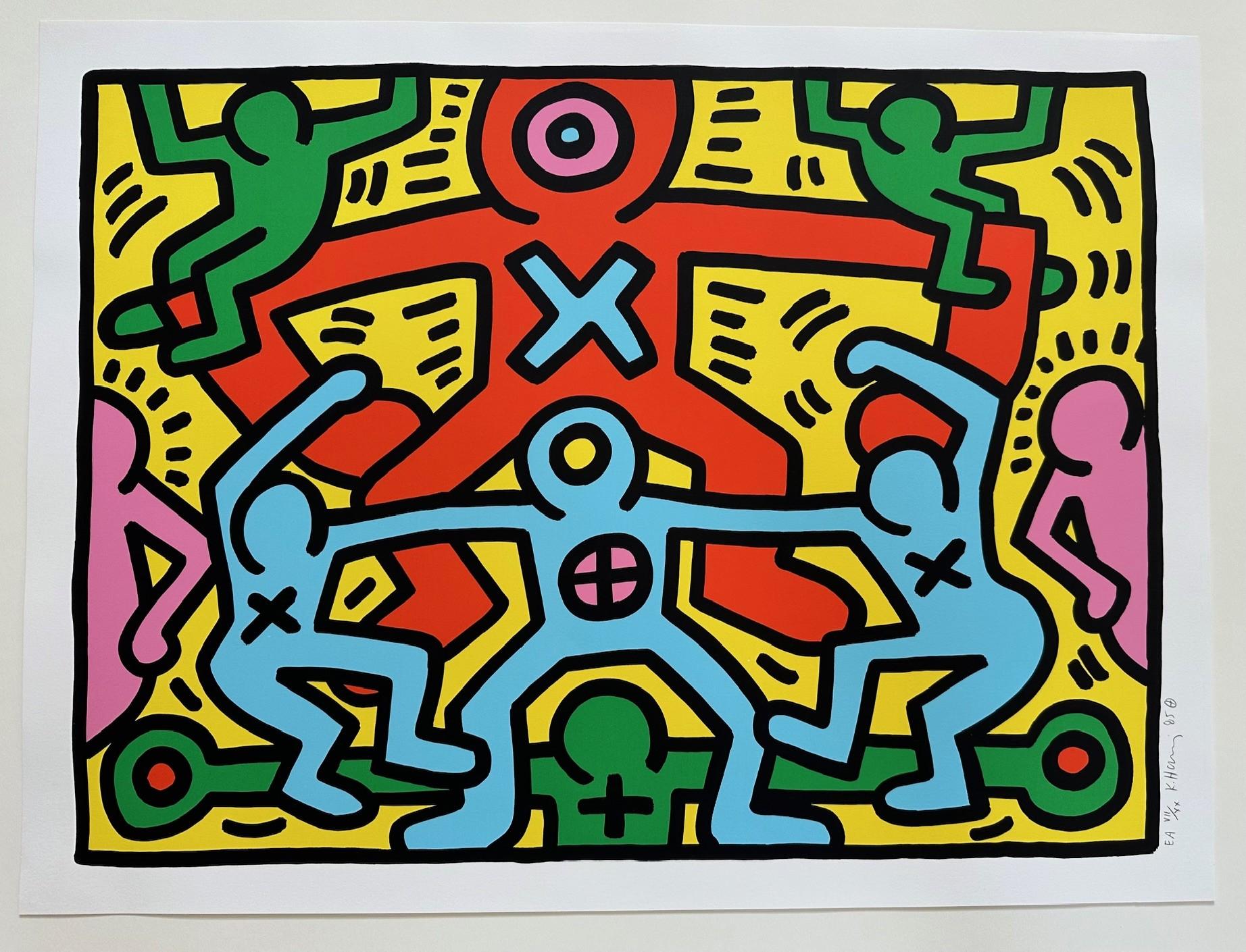 Untitled Littmann 50 - Print by Keith Haring