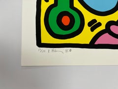 Untitled (Littmann p. 50) Keith Haring abstract print
