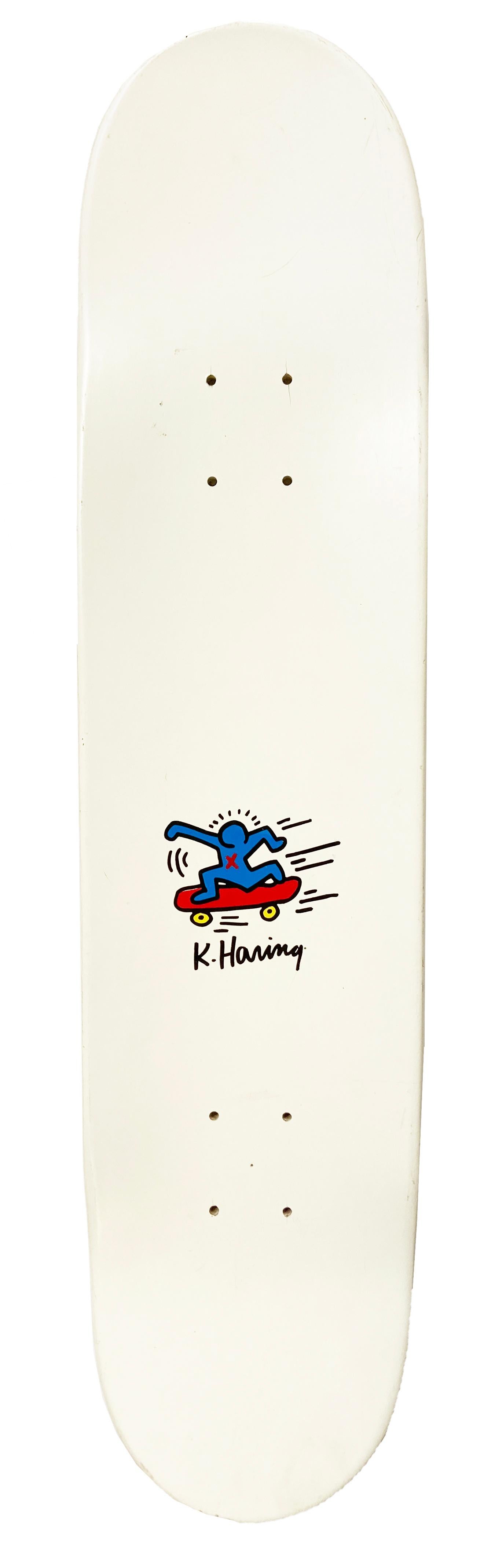 Vintage Keith Haring Skateboard-Deckendeck (Keith Haring Pop Shop) 1