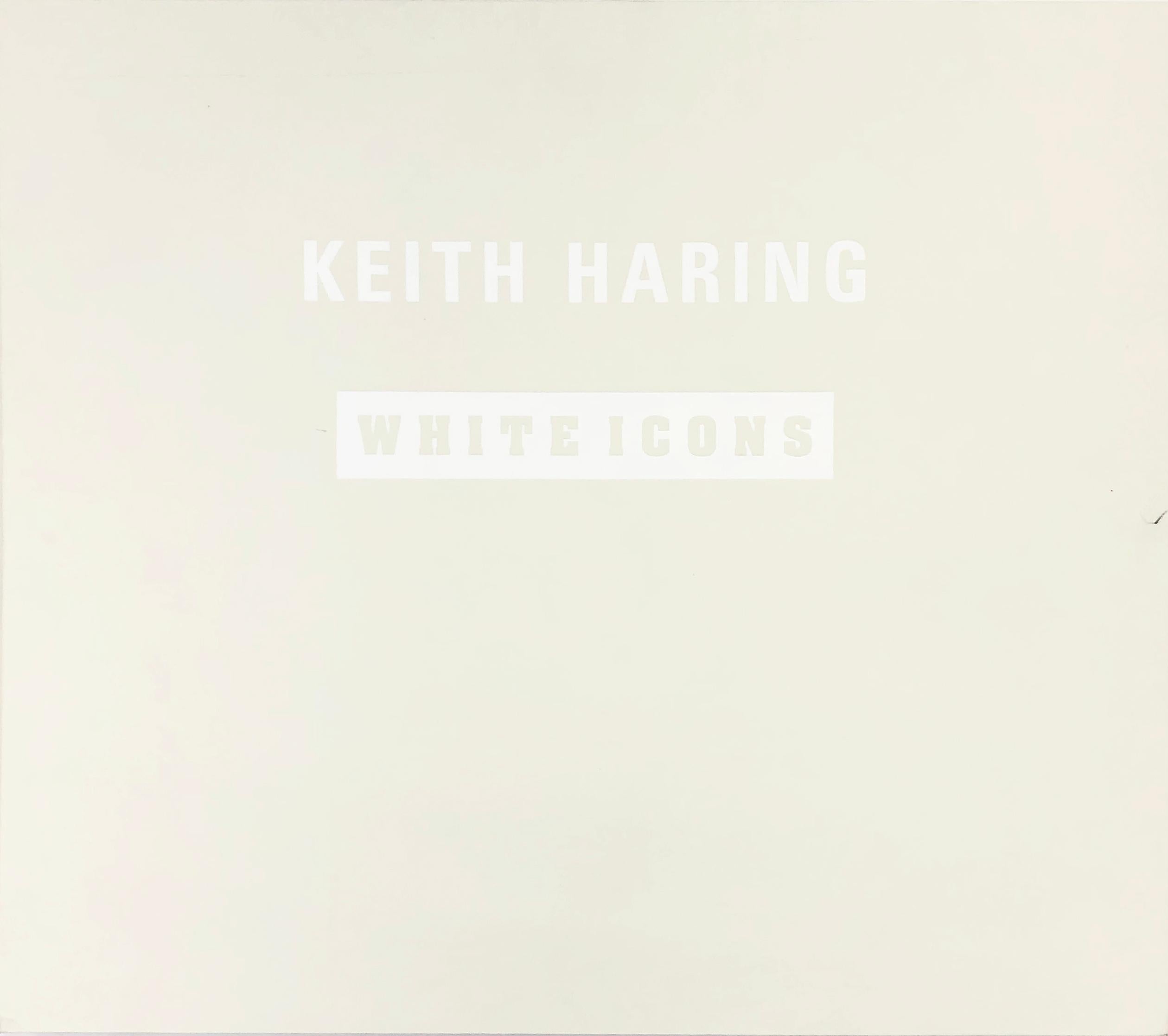 WHITE ICONS (COMPLETE SERIES OF 5) - Print by Keith Haring