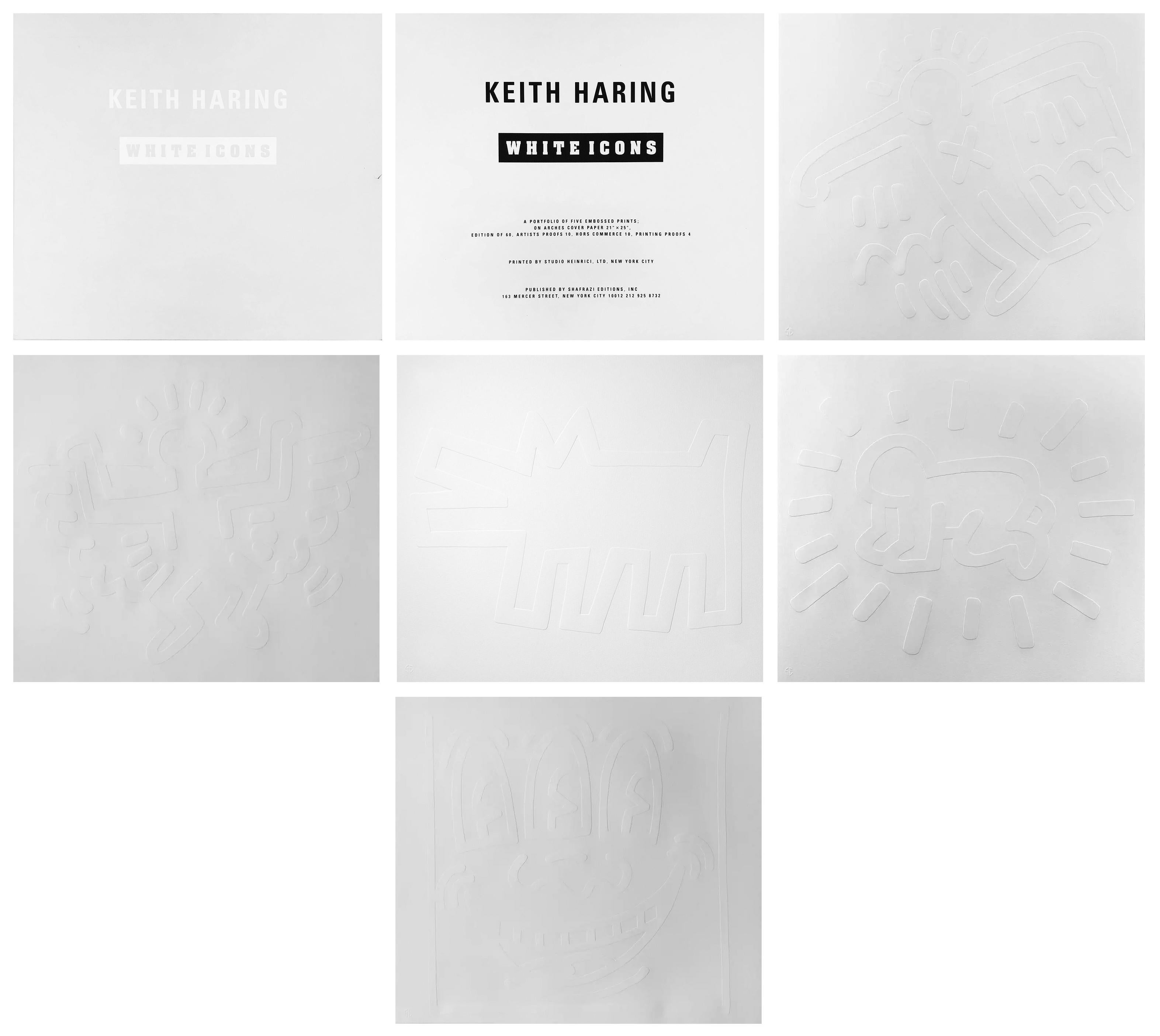 WHITE ICONS (COMPLETE SERIES OF 5)