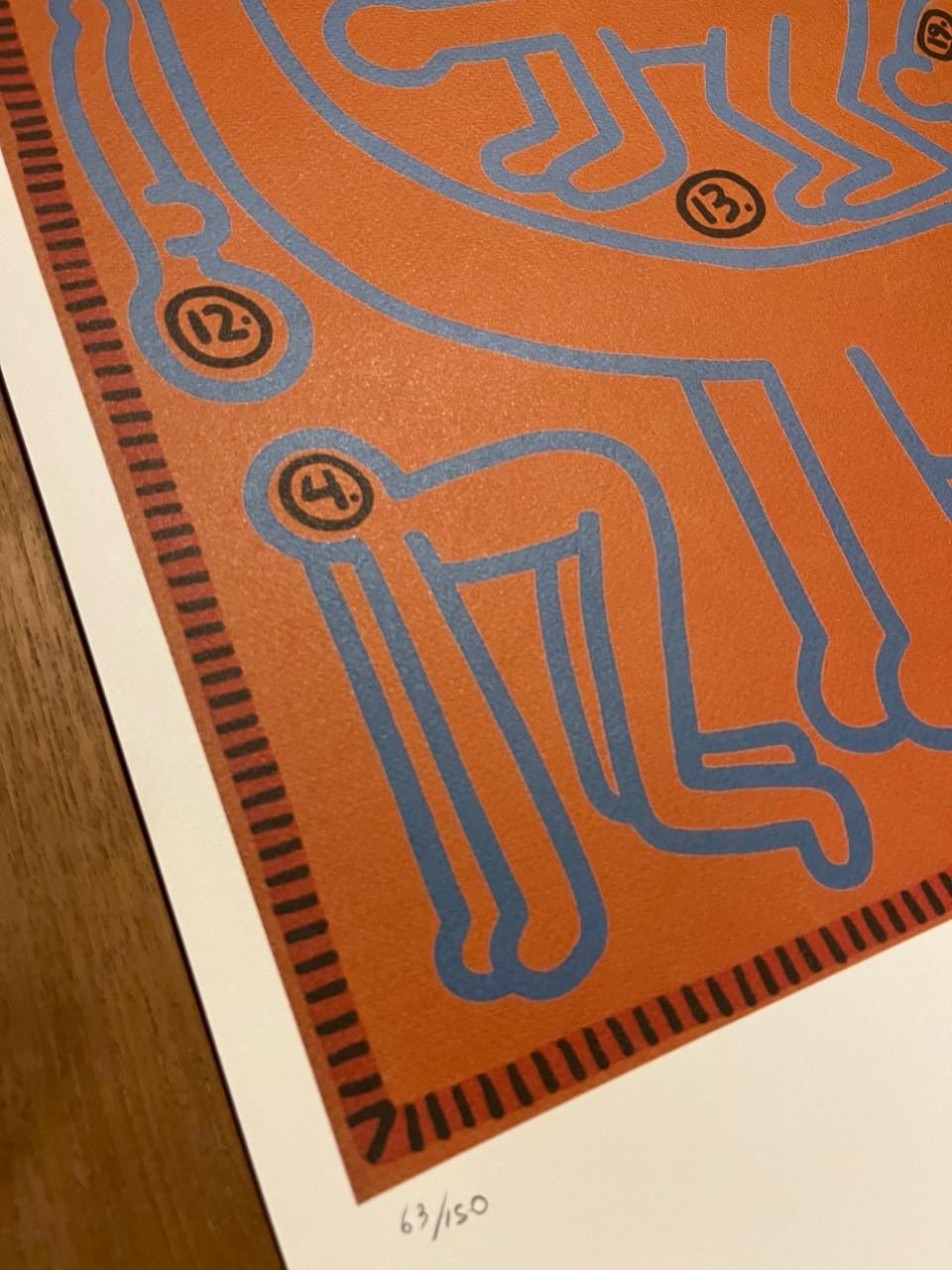 Keith Haring ( after ) Chromolithograph - Without title. For Sale 1
