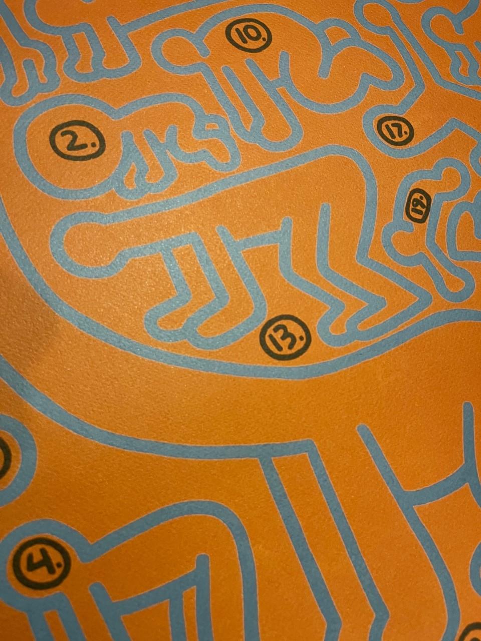 Keith Haring ( after ) Chromolithograph - Without title. For Sale 2