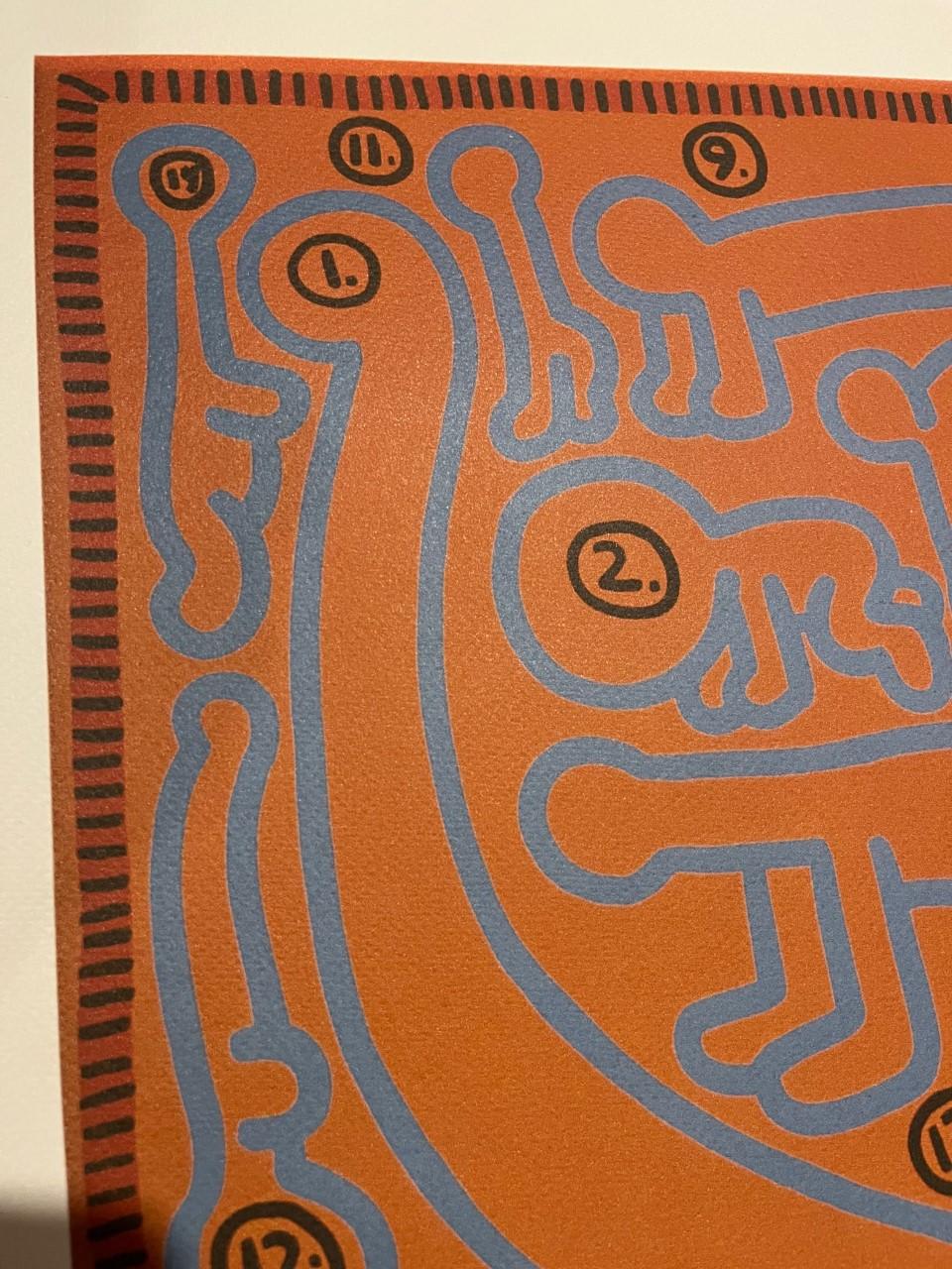 Keith Haring ( after ) Chromolithograph - Without title. For Sale 3